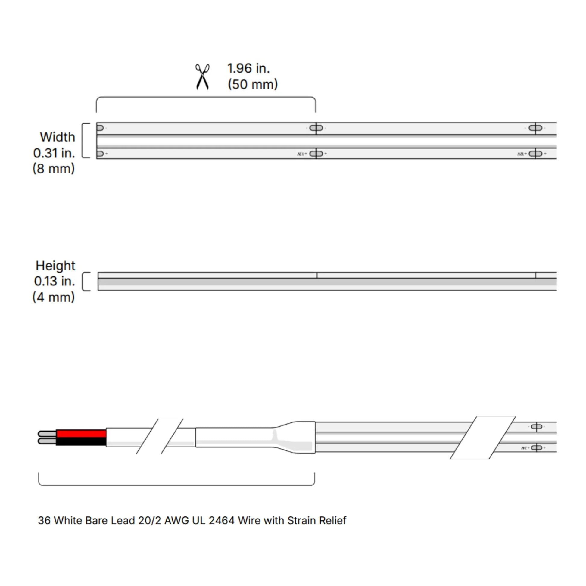 Streamlite ECO LED Tape Light, 24V, 2700K, 100 Lm/ft, 16.4Ft Reel - Bees Lighting