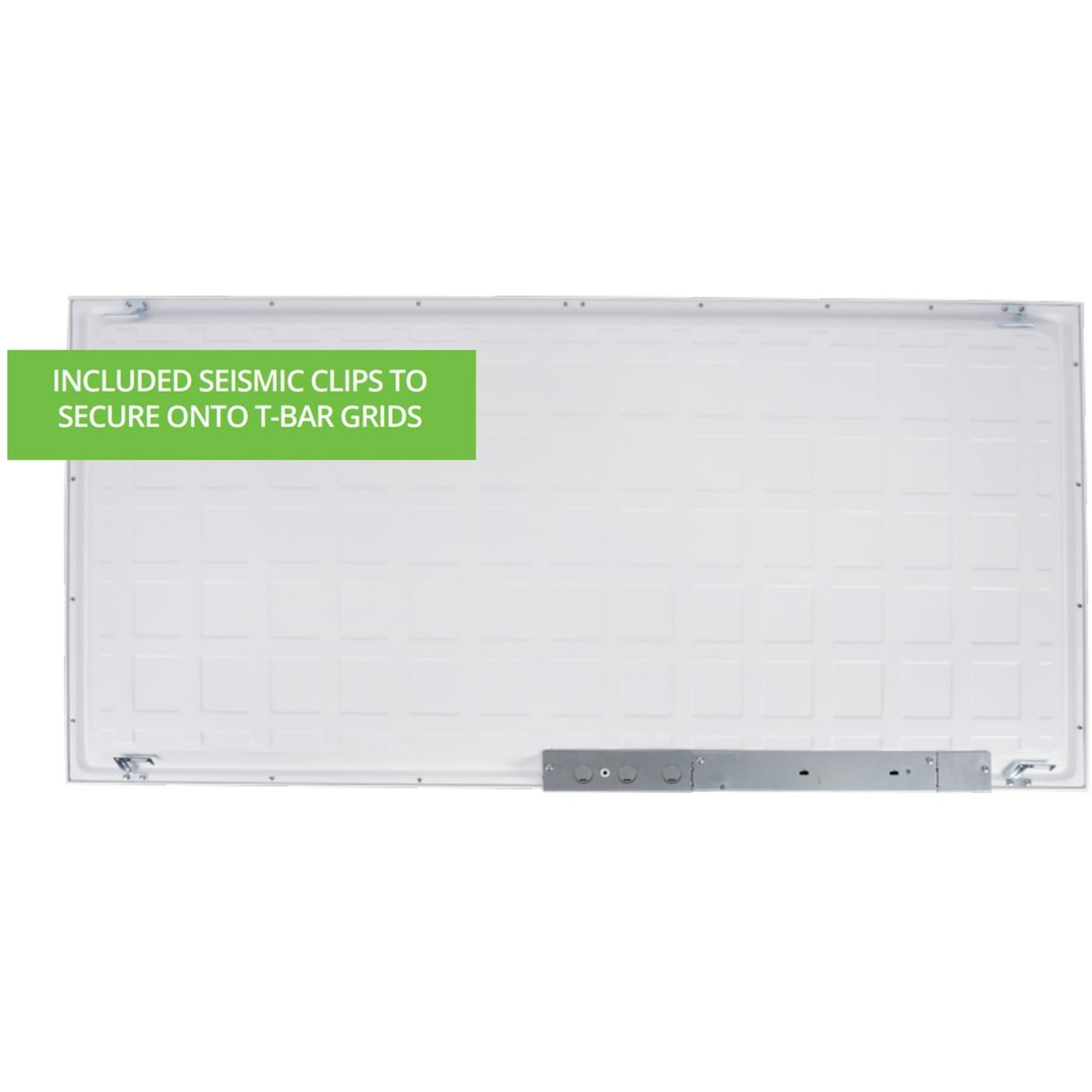1x4 LED Flat Panel Light, 5000 Lumens, 40W, 35K/40K/50K, 120-277V