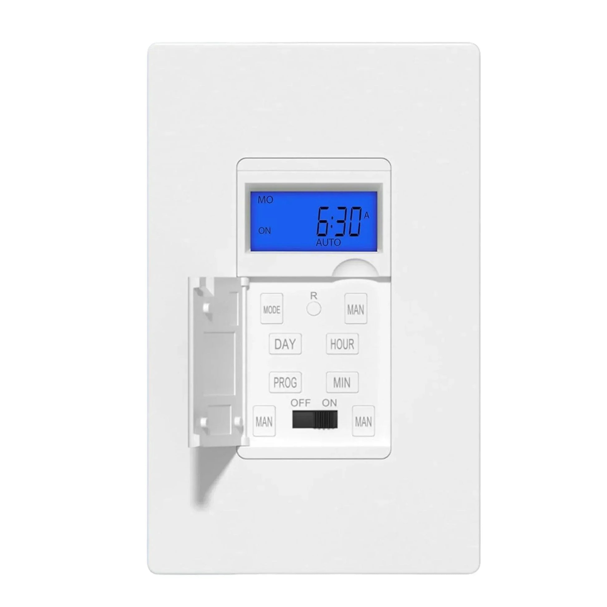 Enerlites HET01 7-Day Digital In-Wall Programmable Timer Switch - Bees Lighting