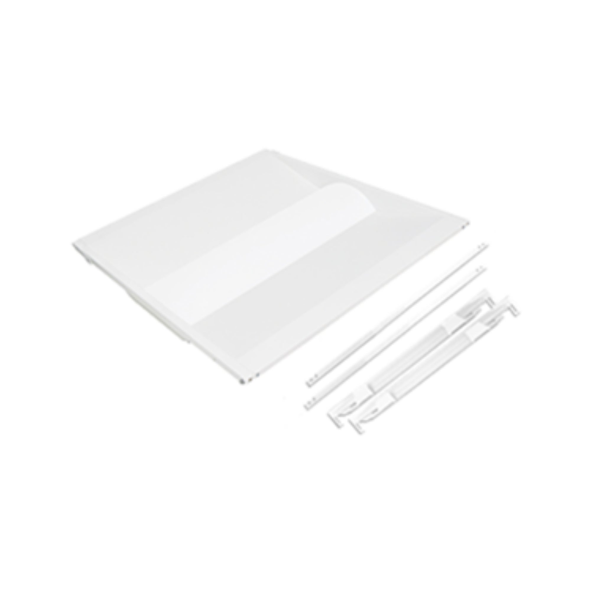 2x2 LED Troffer Retrofit, 30W, 3750 Lumens, 35K/40K/50K, Center Basket