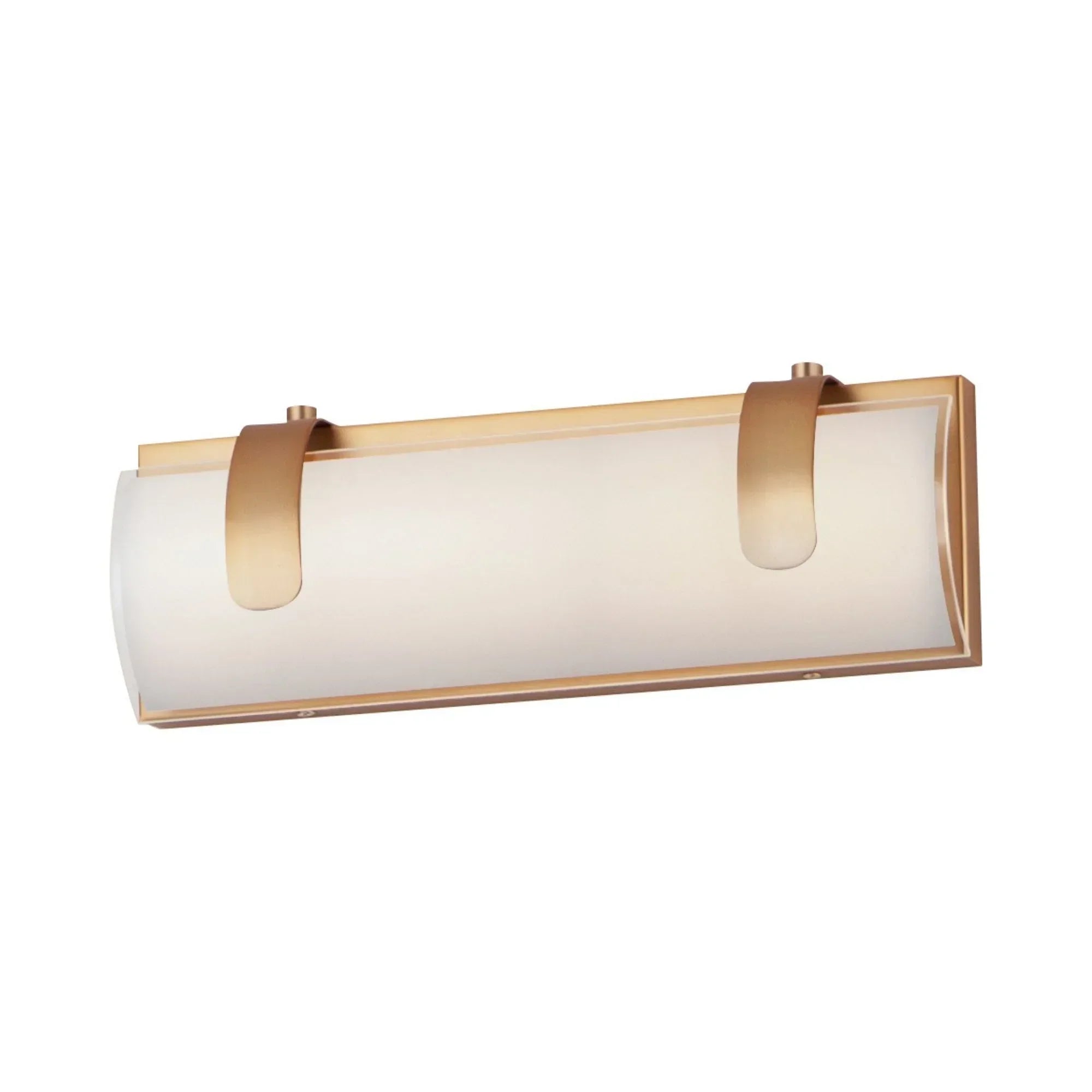 Clutch 13" LED Bath Vanity, Gold Finish