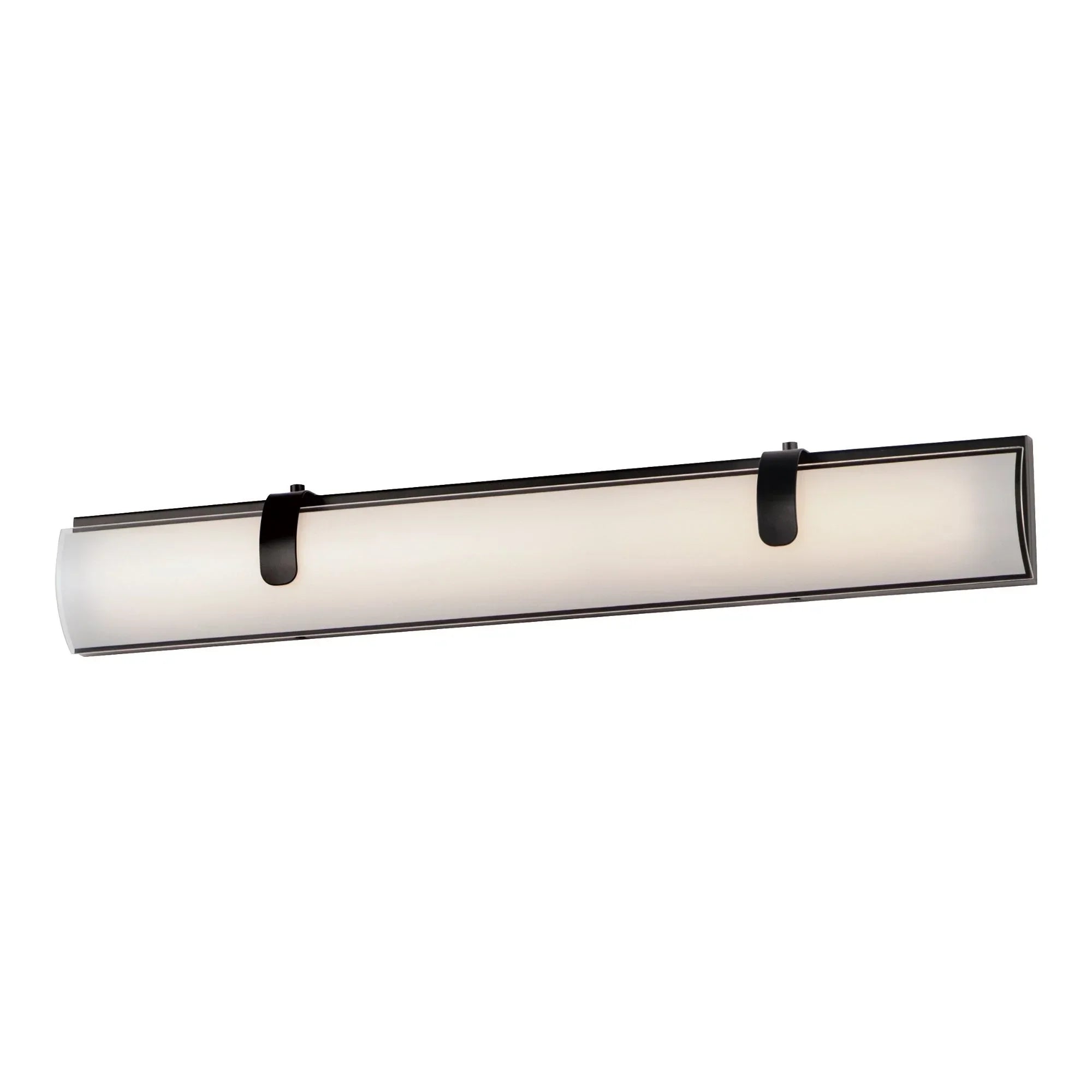 Clutch 30" LED Bath Vanity, Black Finish