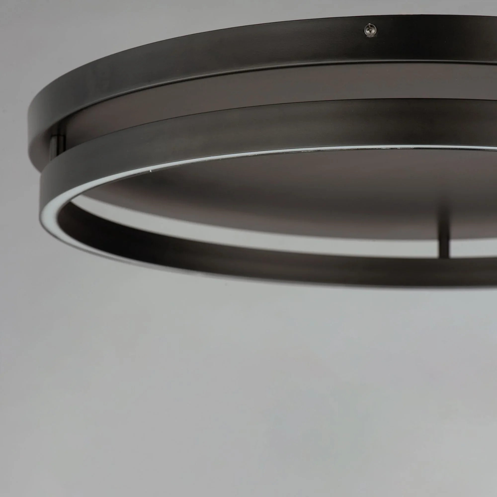 Groove 5CCT 24" LED Flush Mount, Black Finish