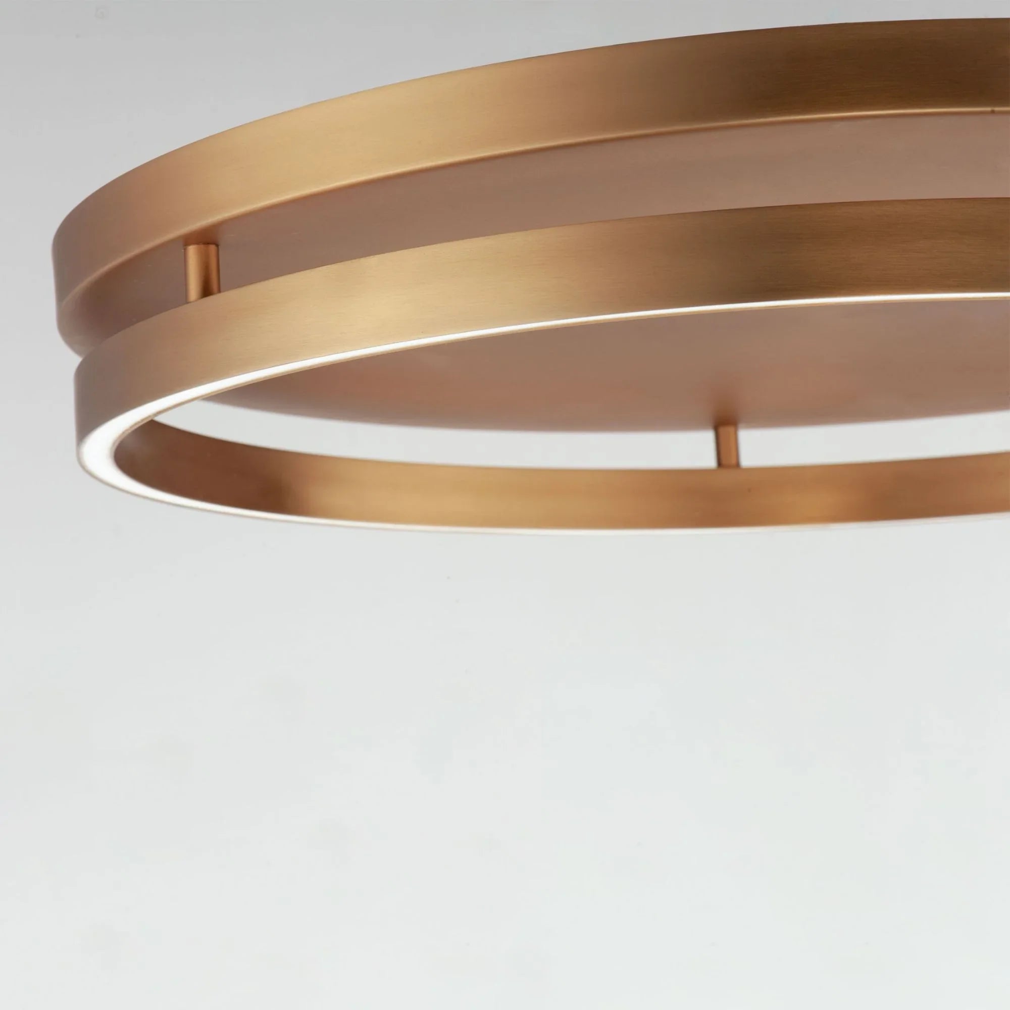 Groove 5CCT 24" LED Flush Mount, Gold Finish