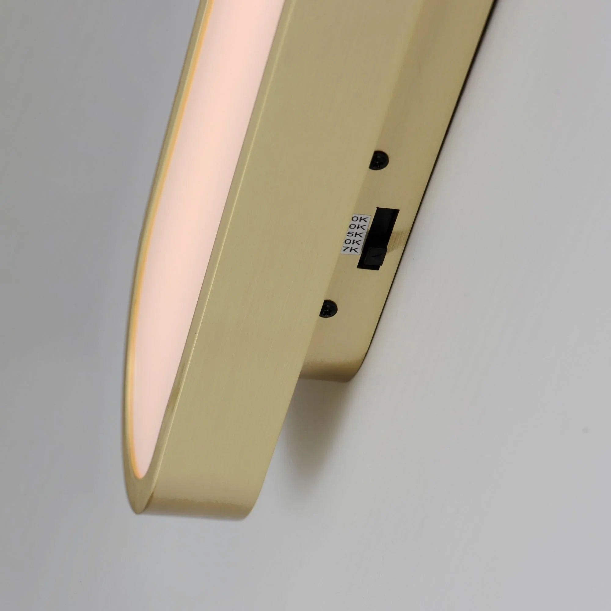 Latitude 30" LED Bath Vanity, Gold Finish