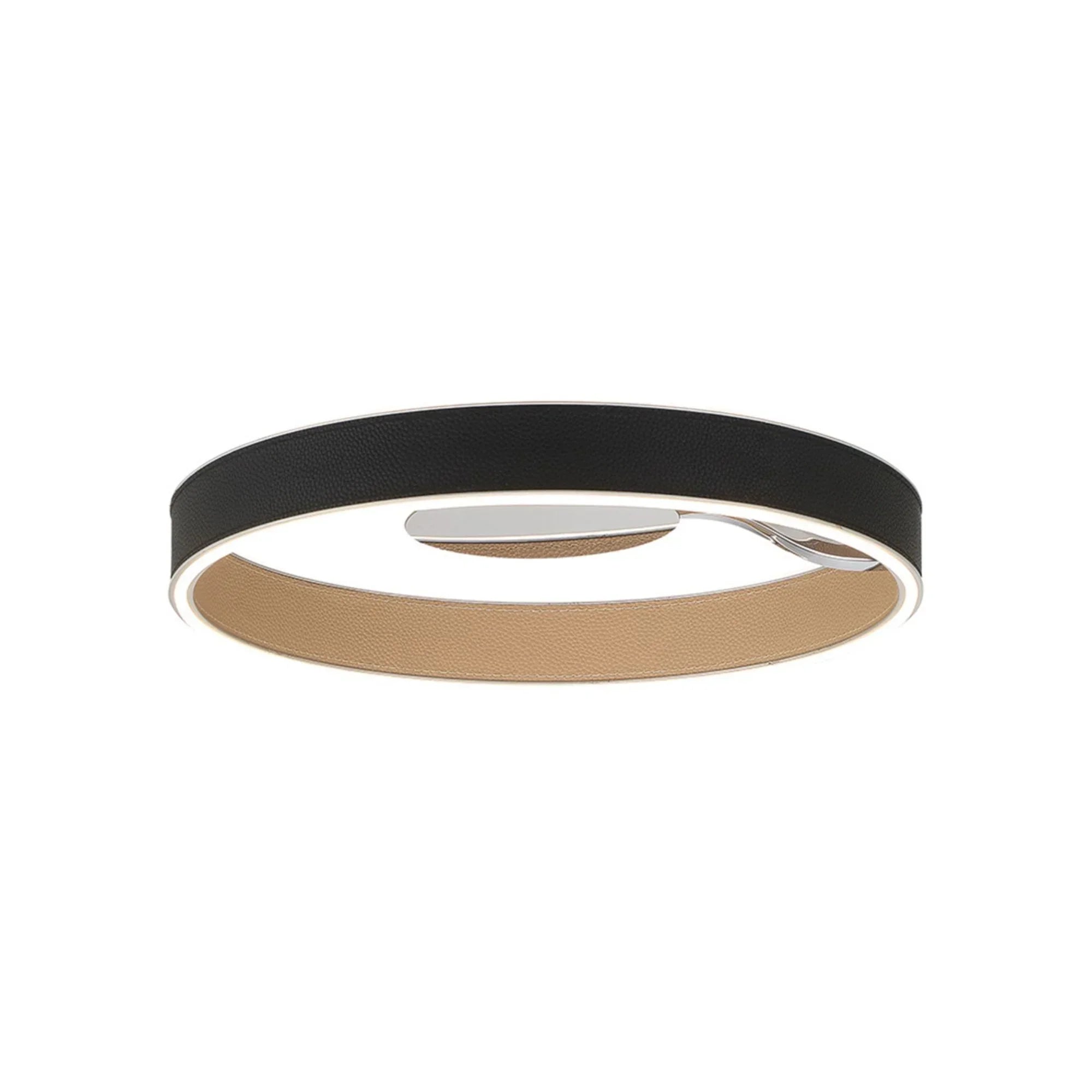 Verdura 15" LED Flush Mount, Black Finish