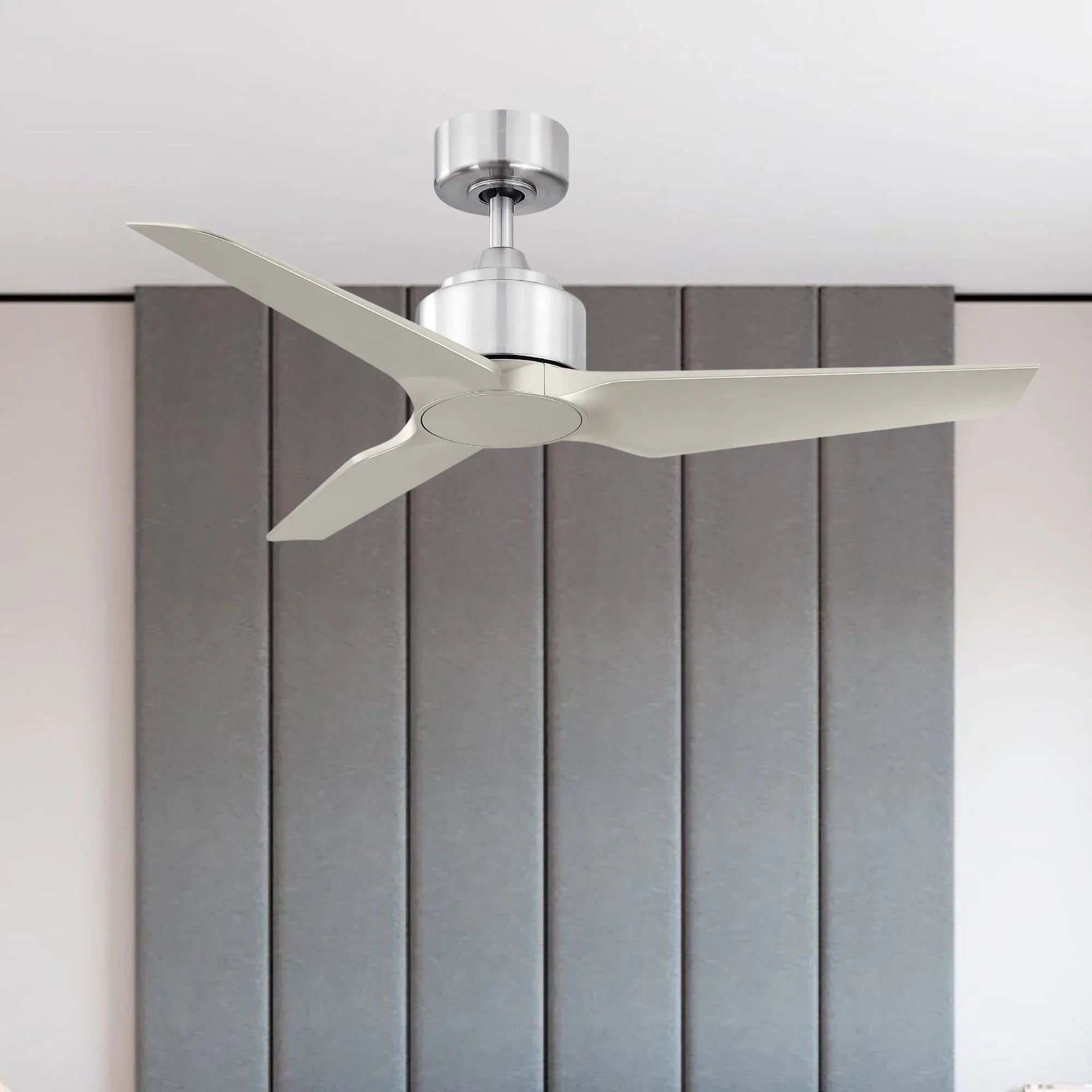 TriAire Custom Brushed Nickel 60" Motor, Blades Sold Separately - Bees Lighting
