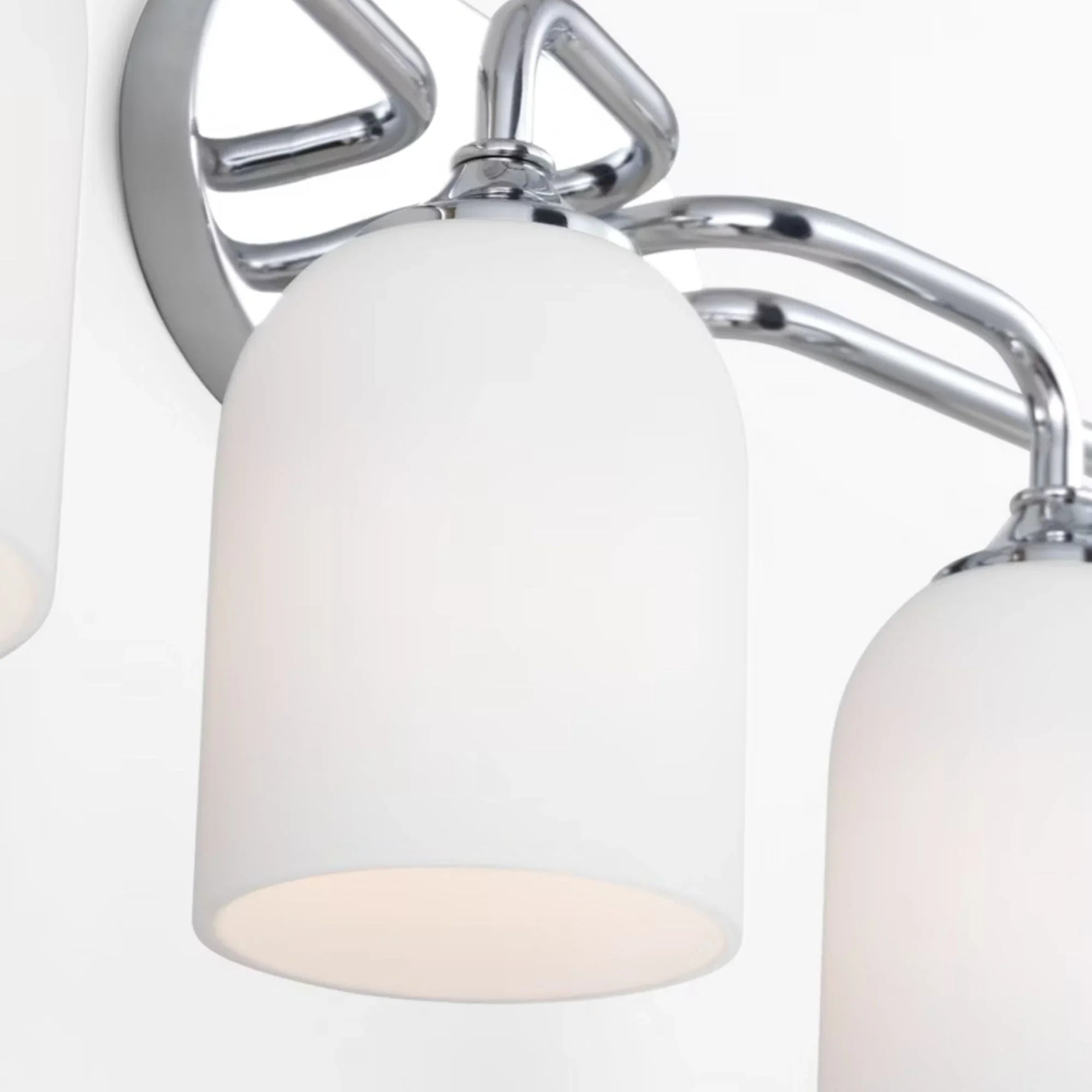 Emile 31" 4-Light X-Large Vanity, Chrome Finish