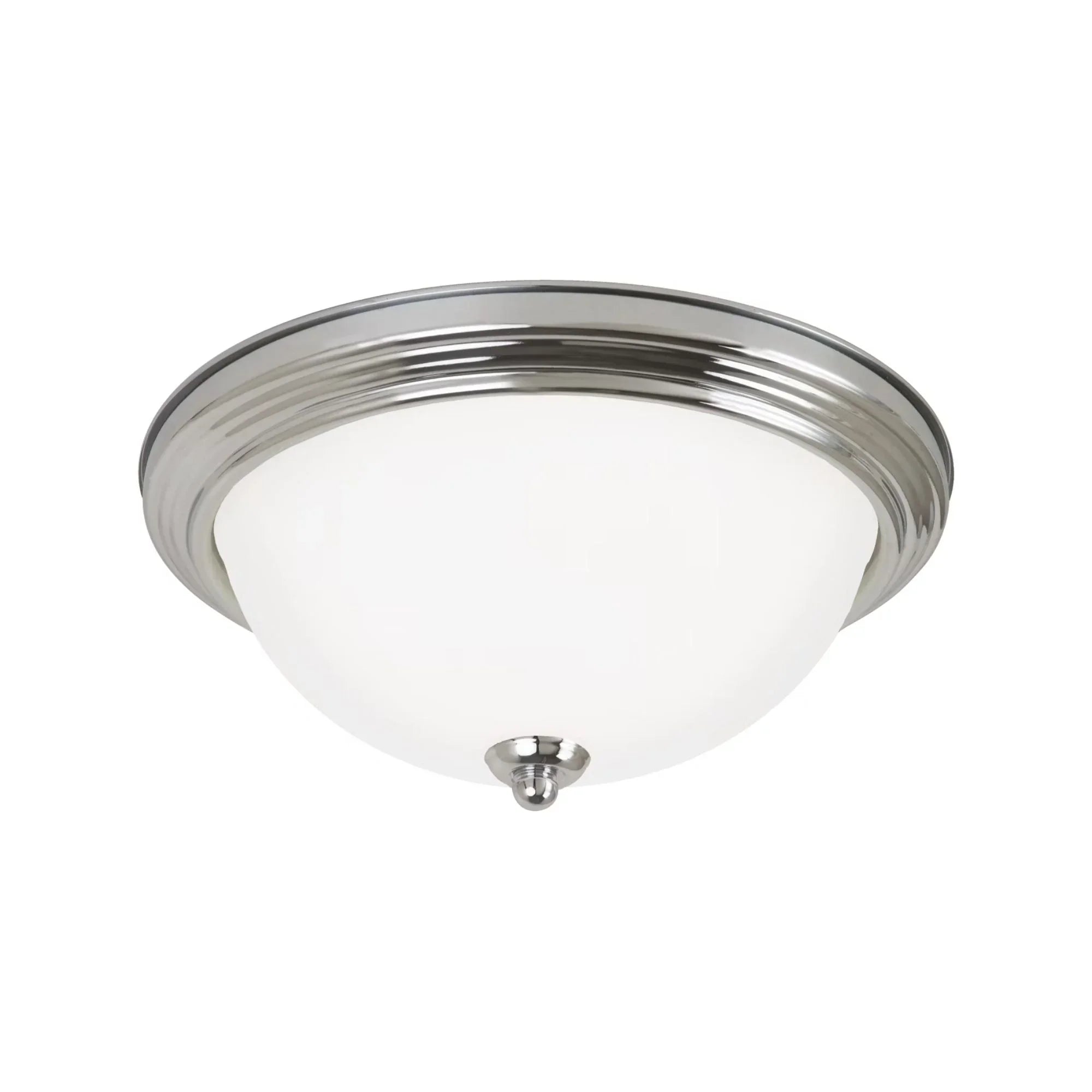Geary 11" Flush Mount, Chrome Finish