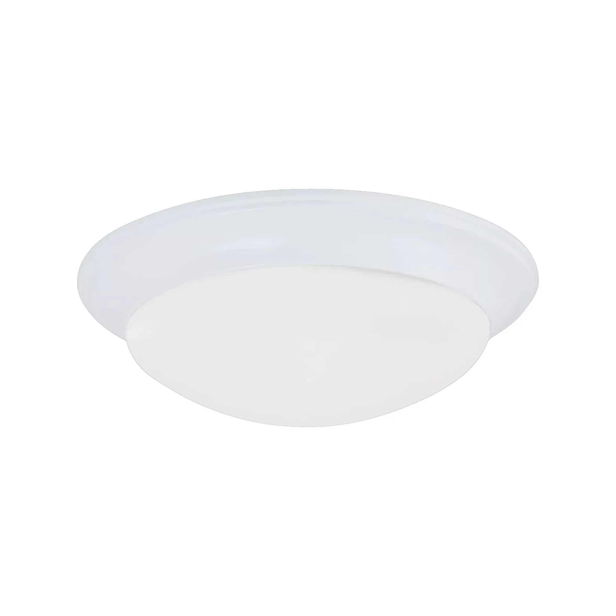 Nash 12" LED Flush Mount, White Finish