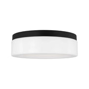 Rhett 12" LED Flush Mount, Midnight Black Finish