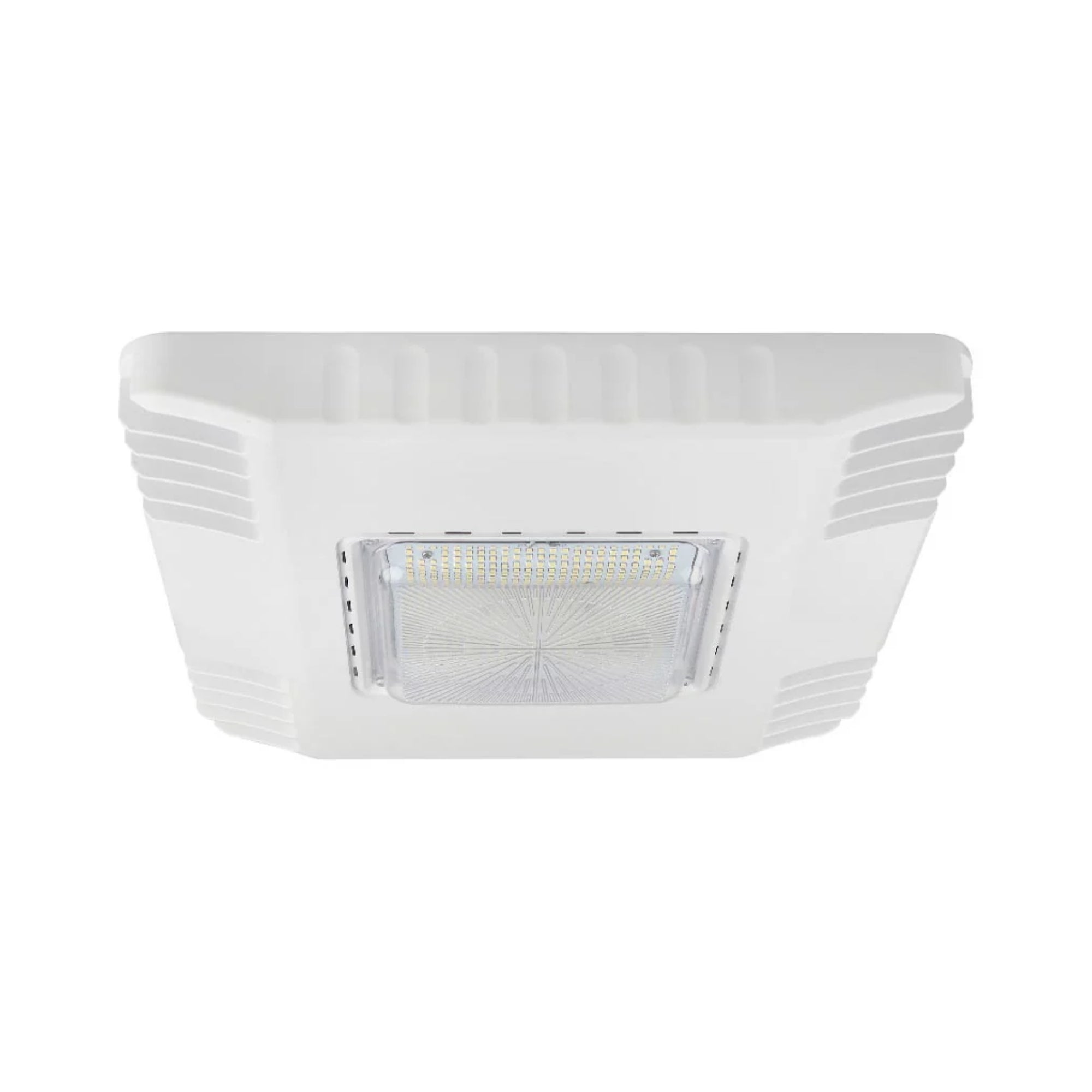 LED Gas Station Canopy Light, 20250 Lumens, 150 Watts, 5000K, 120-277V - Bees Lighting