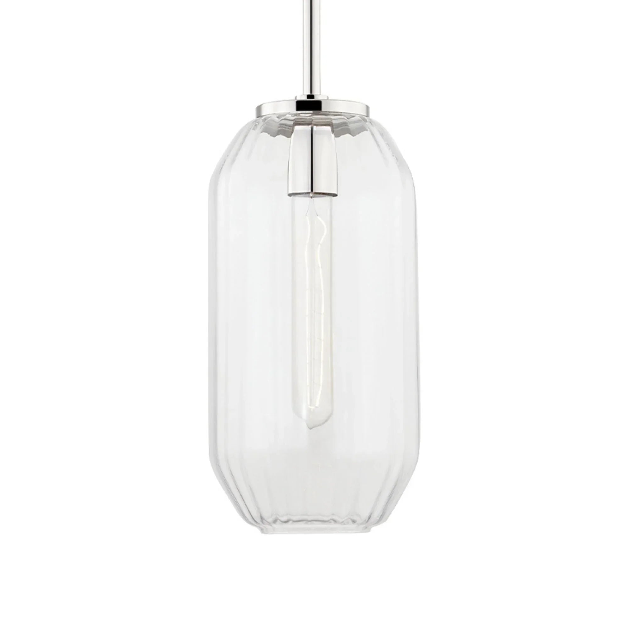 Bennett 15" Pendant, Polished Nickel Finish