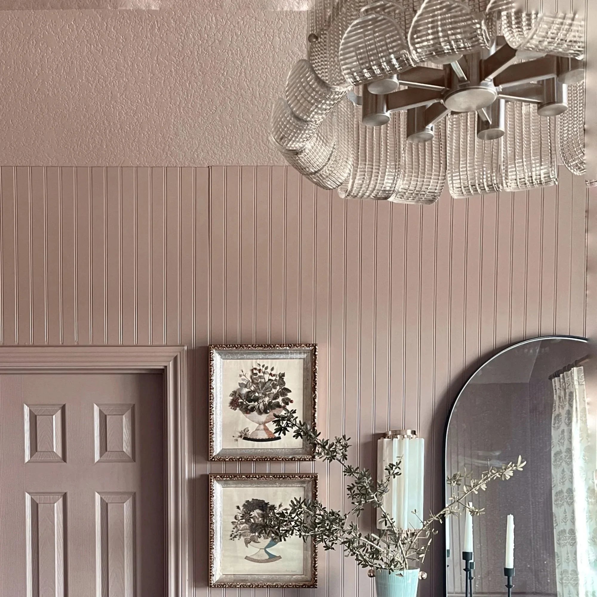 Brasher 23" 8-Light Chandelier, Polished Nickel Finish
