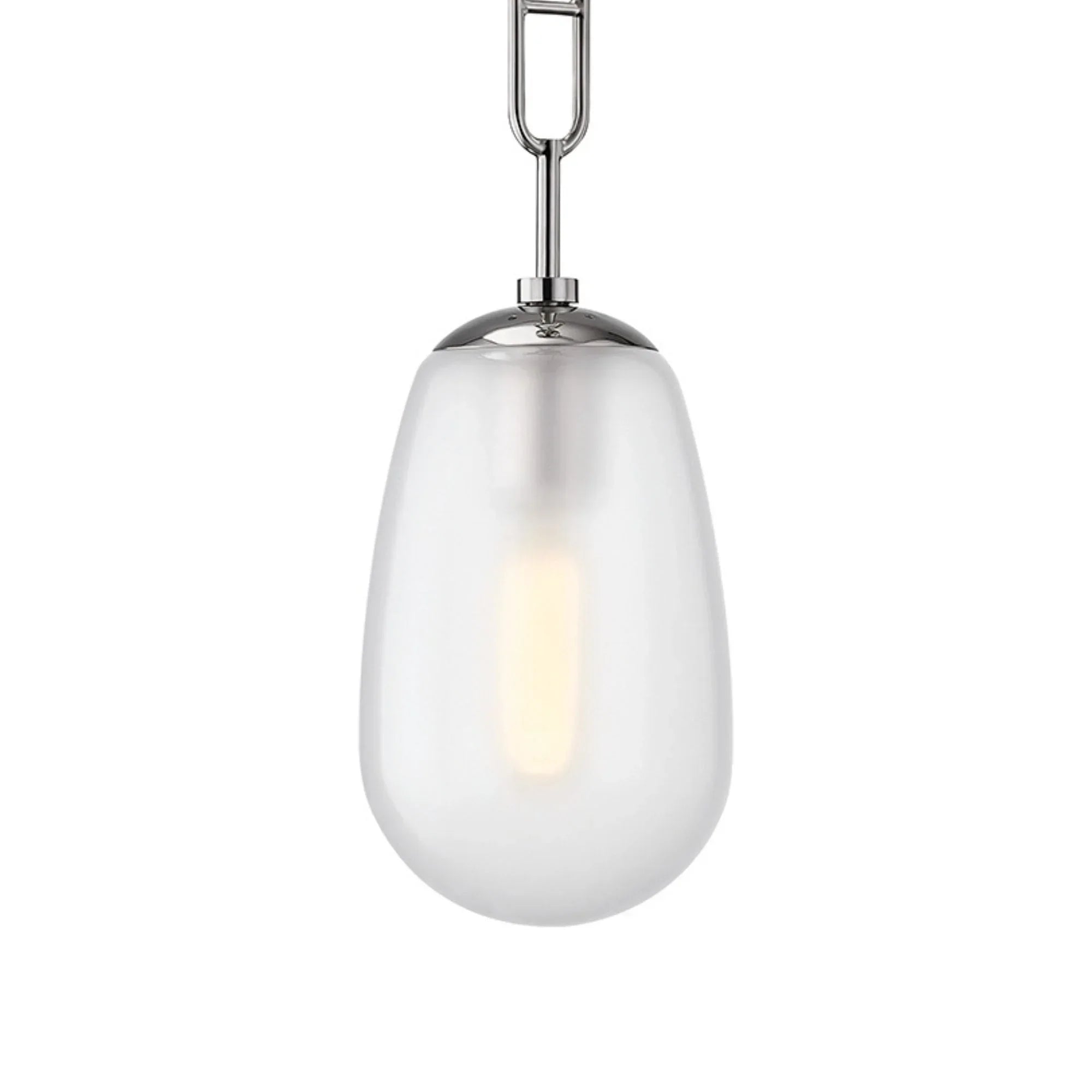 Bruckner 17" Pendant, Polished Nickel Finish