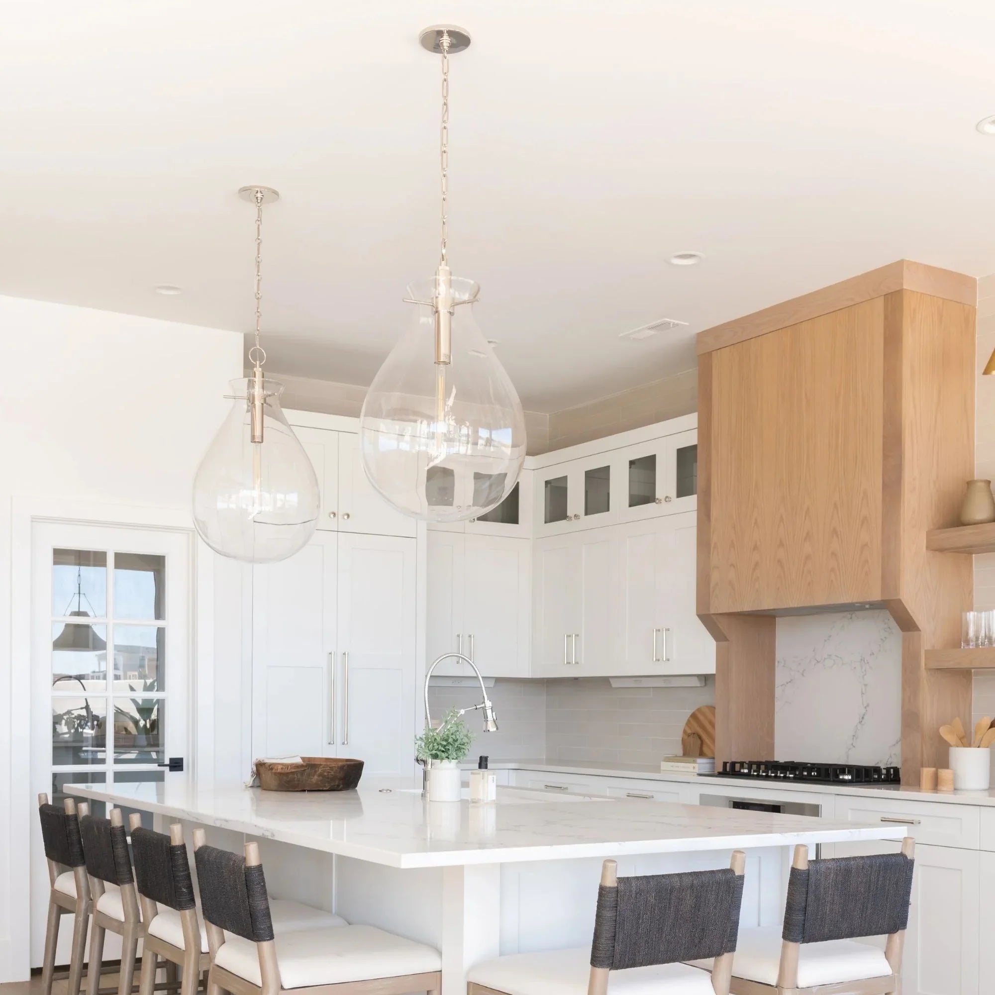 Ivy 31" Pendant, Polished Nickel Finish