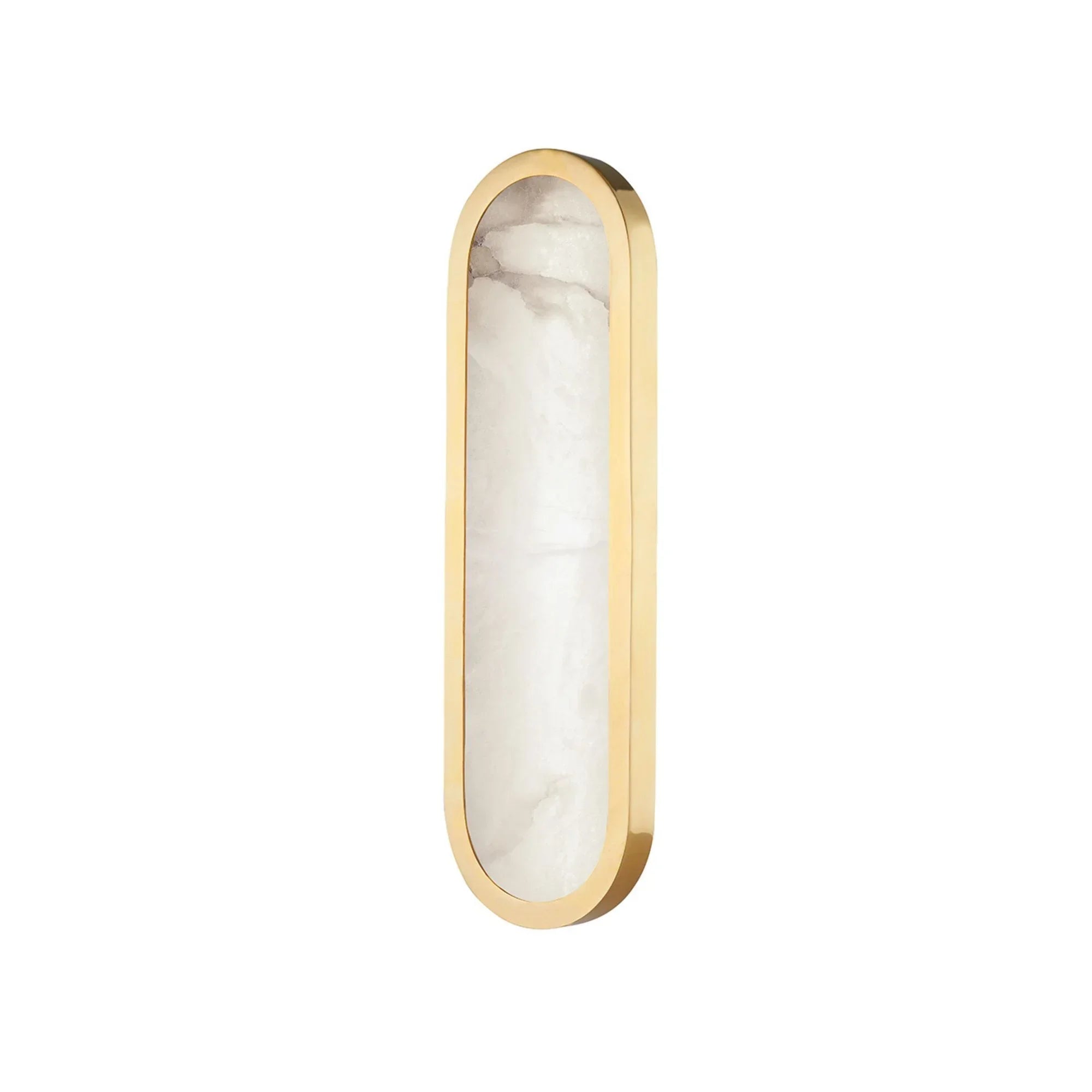 Manhasset 19" LED Wall Sconce, Aged Brass Finish