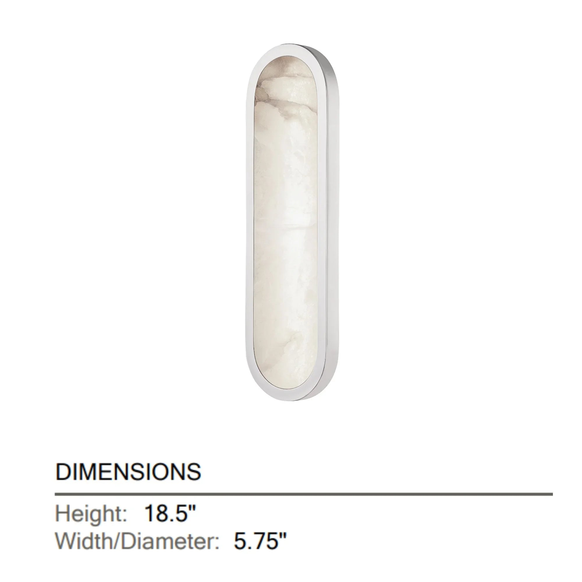 Manhasset 19" LED Wall Sconce, Polished Nickel Finish
