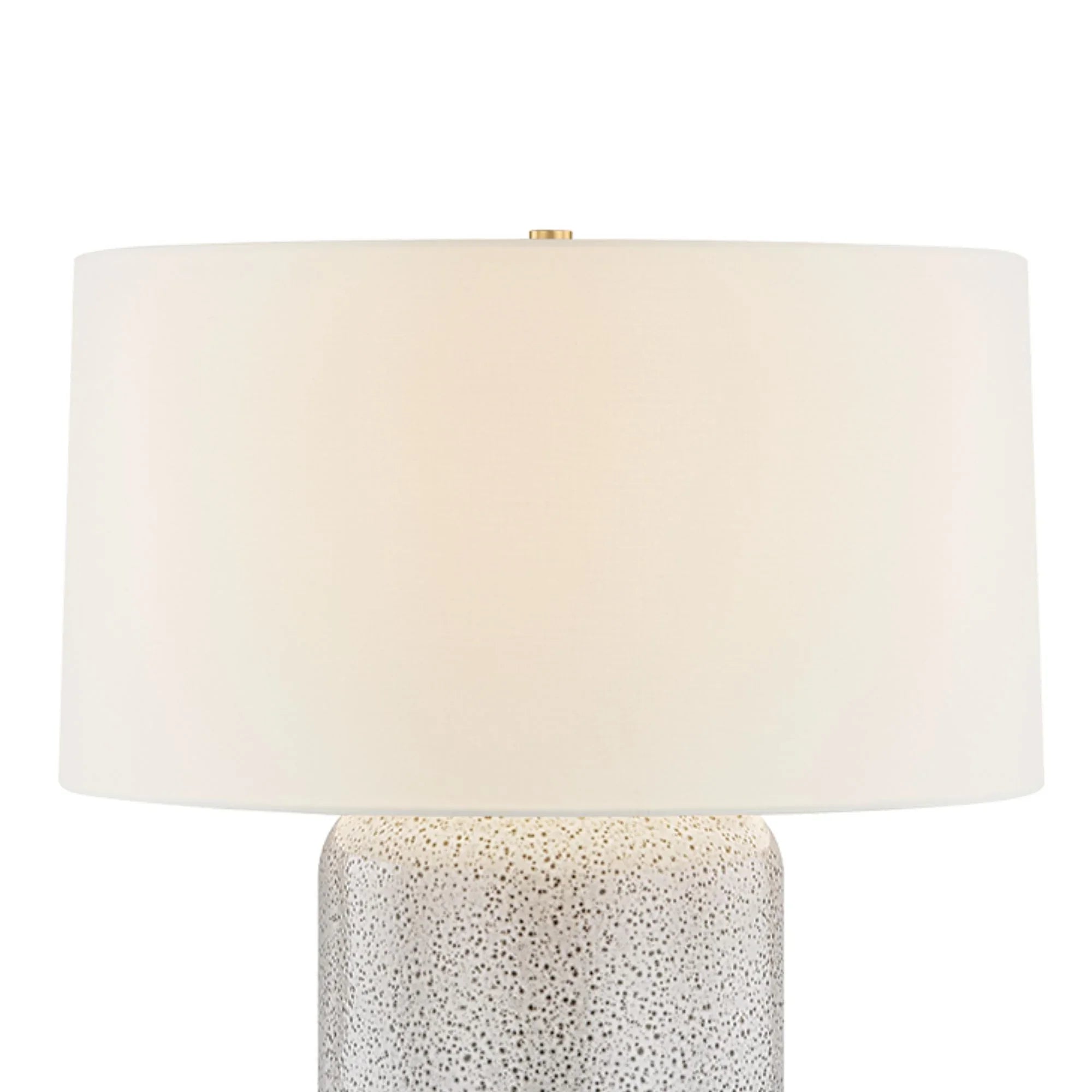 Washingtonville Table Lamp, Aged Brass/Ceramic Blue Shore Finish