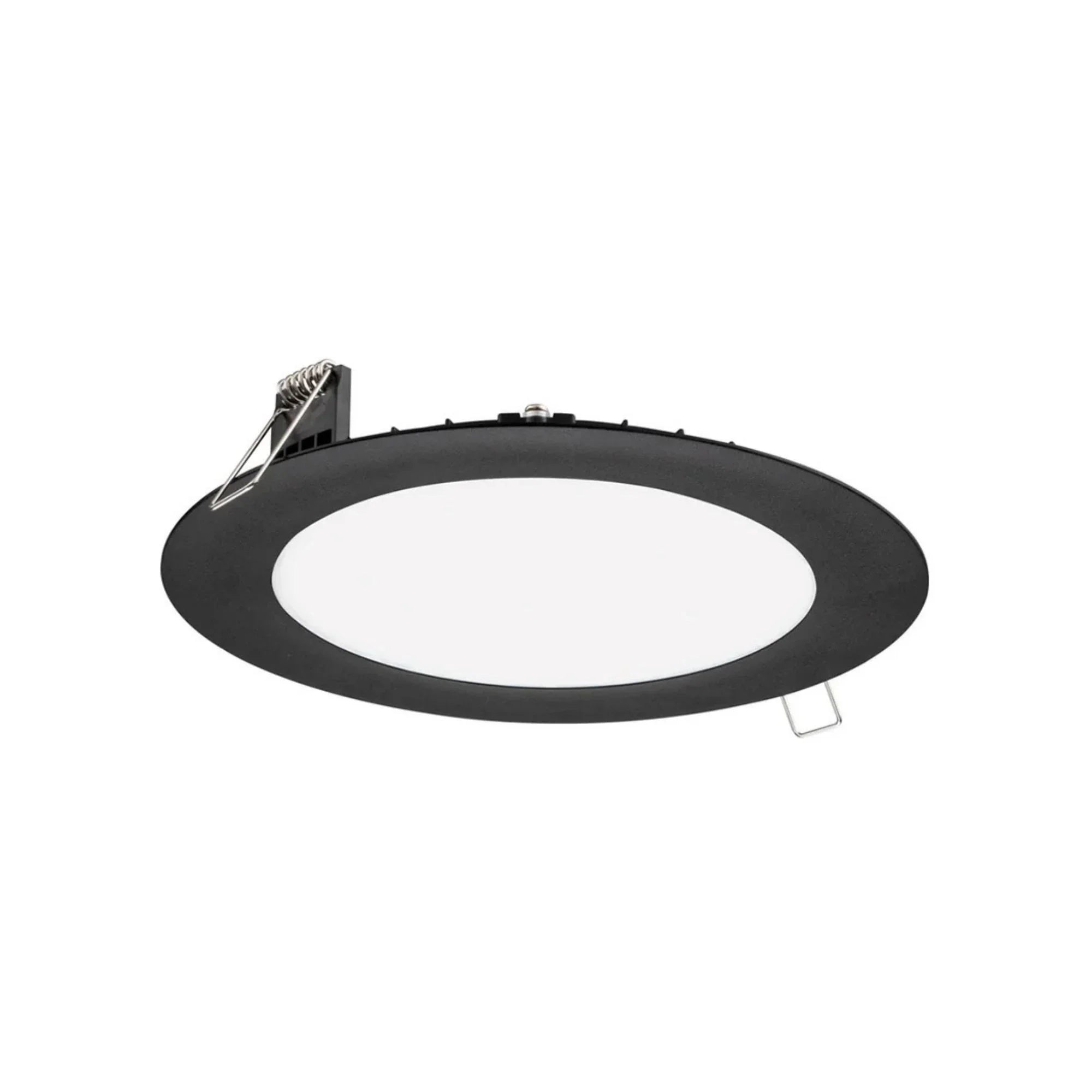 4" Wafer Ultra-Thin LED Recessed Light, 700 Lumens, Selectable CCT, Black Finish - Bees Lighting