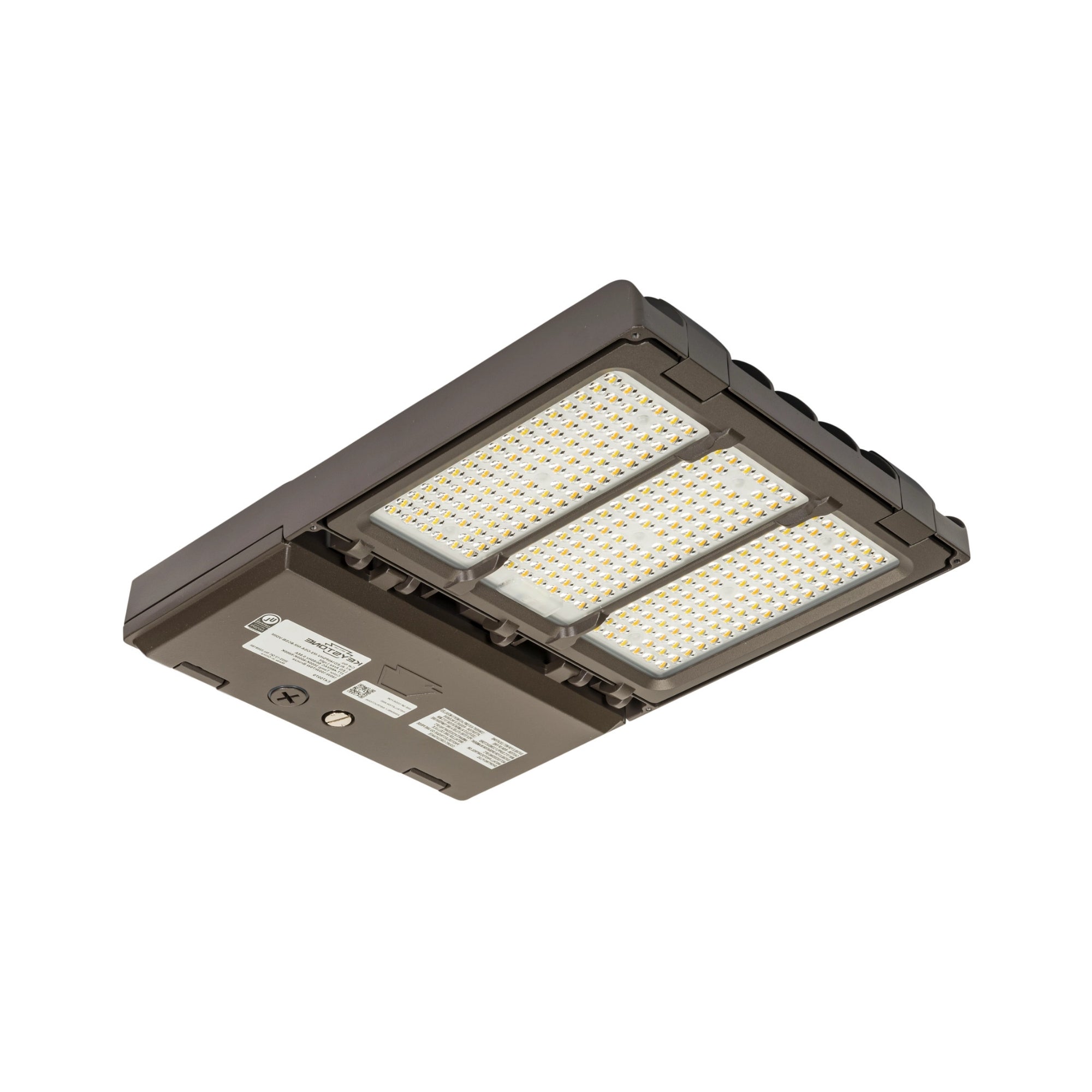 Keystone LED Area Light With Optic Swap, High Voltage - Bees Lighting
