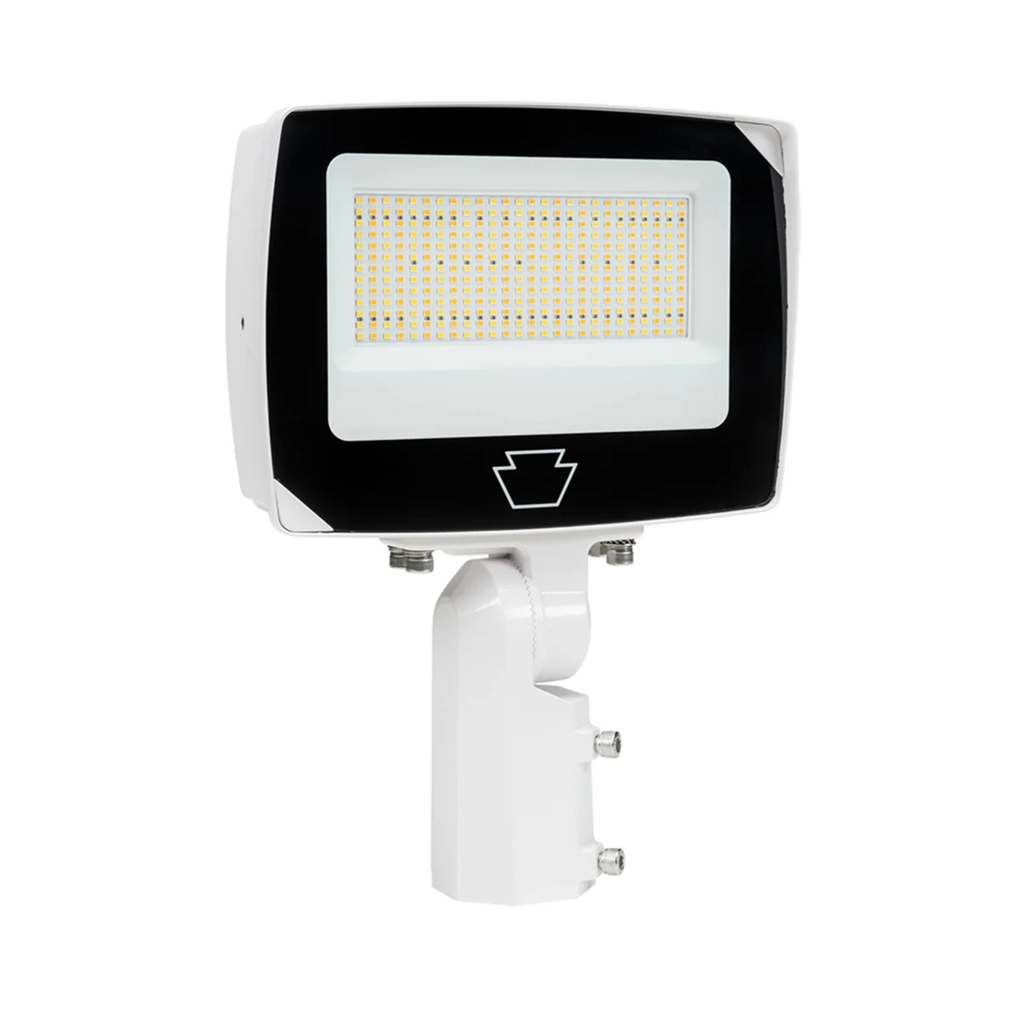 Keystone LED Rectangular Floodlight, Power Select, Color Select, Photocell, Two Mounting Options - Bees Lighting