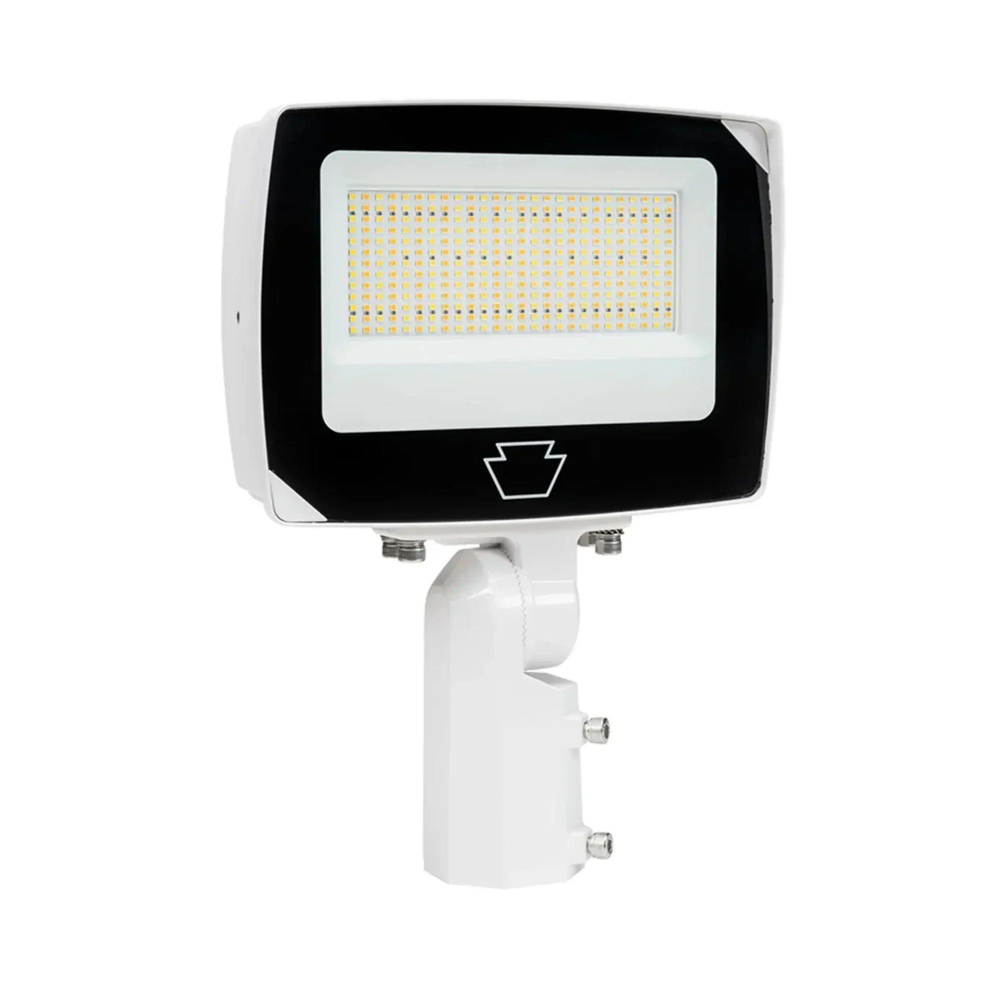 Keystone LED Rectangular Floodlight, Power Select, Color Select, Photocell, Two Mounting Options - Bees Lighting