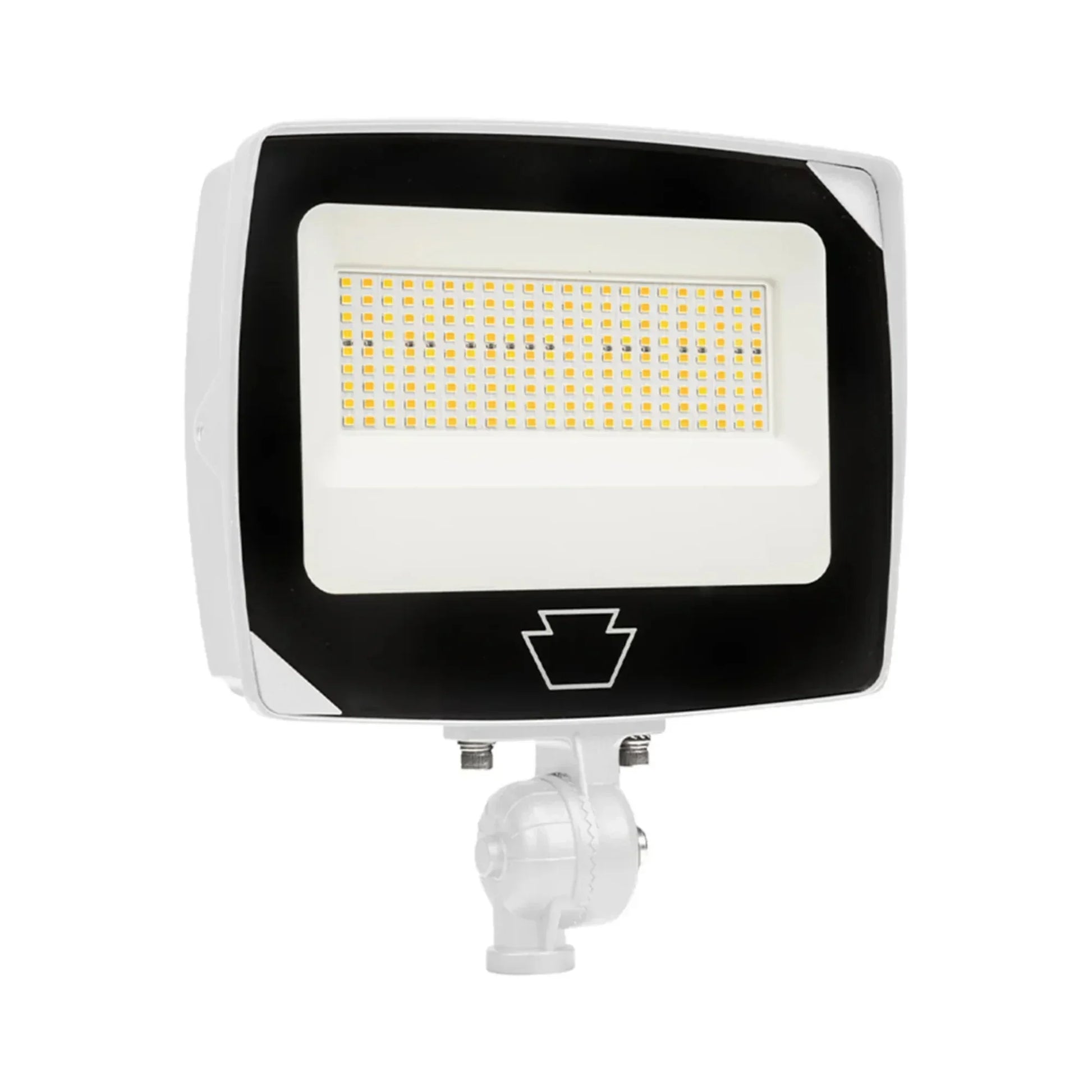 Keystone LED Rectangular Floodlight, Power Select, Color Select, Photocell, Two Mounting Options - Bees Lighting