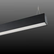 8ft LED Linear Light, 80W, 10400 Lumens, 5 CCT Selectable, Black, 120-277V