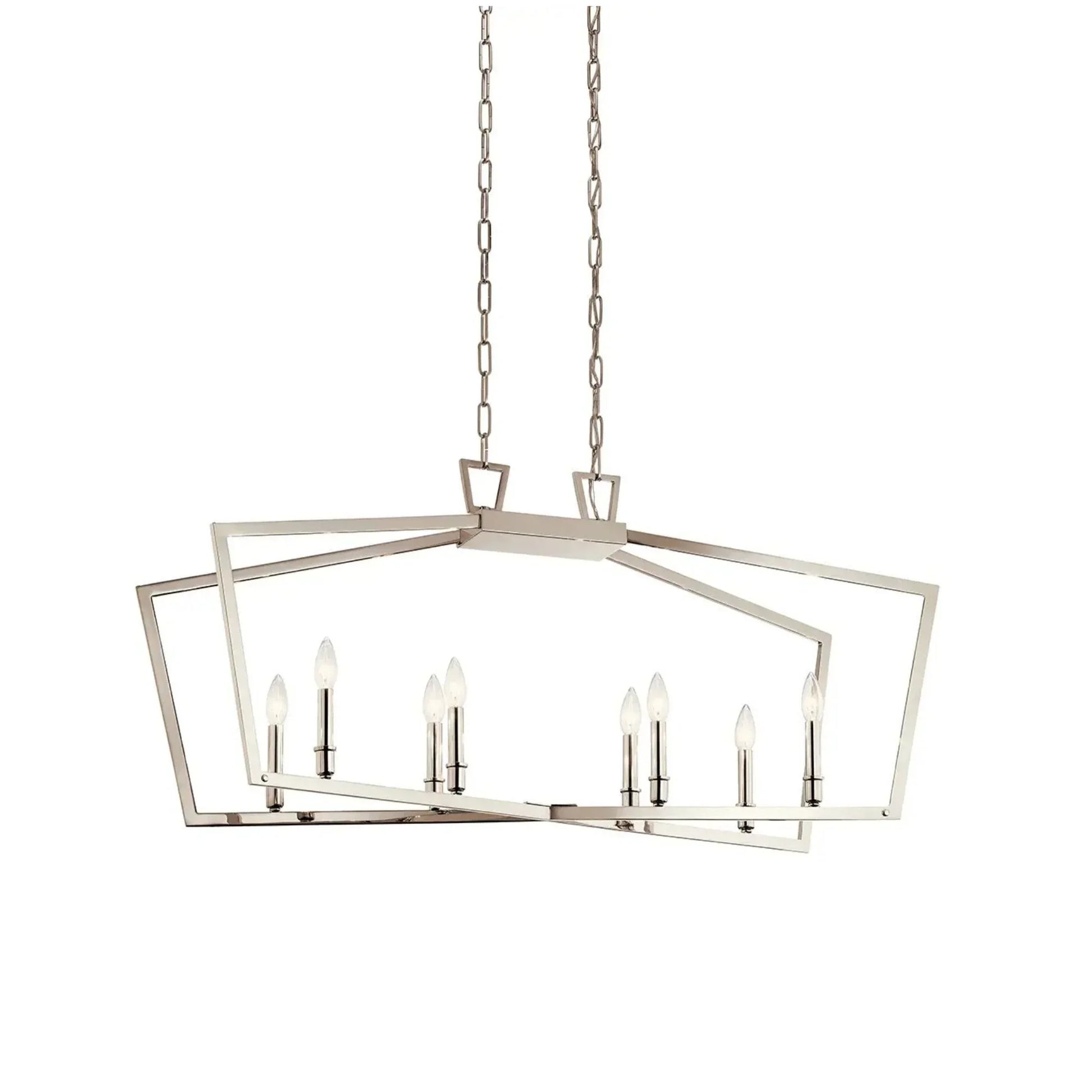 Abbotswell 42" 8 Lights Linear Chandelier - Bees Lighting