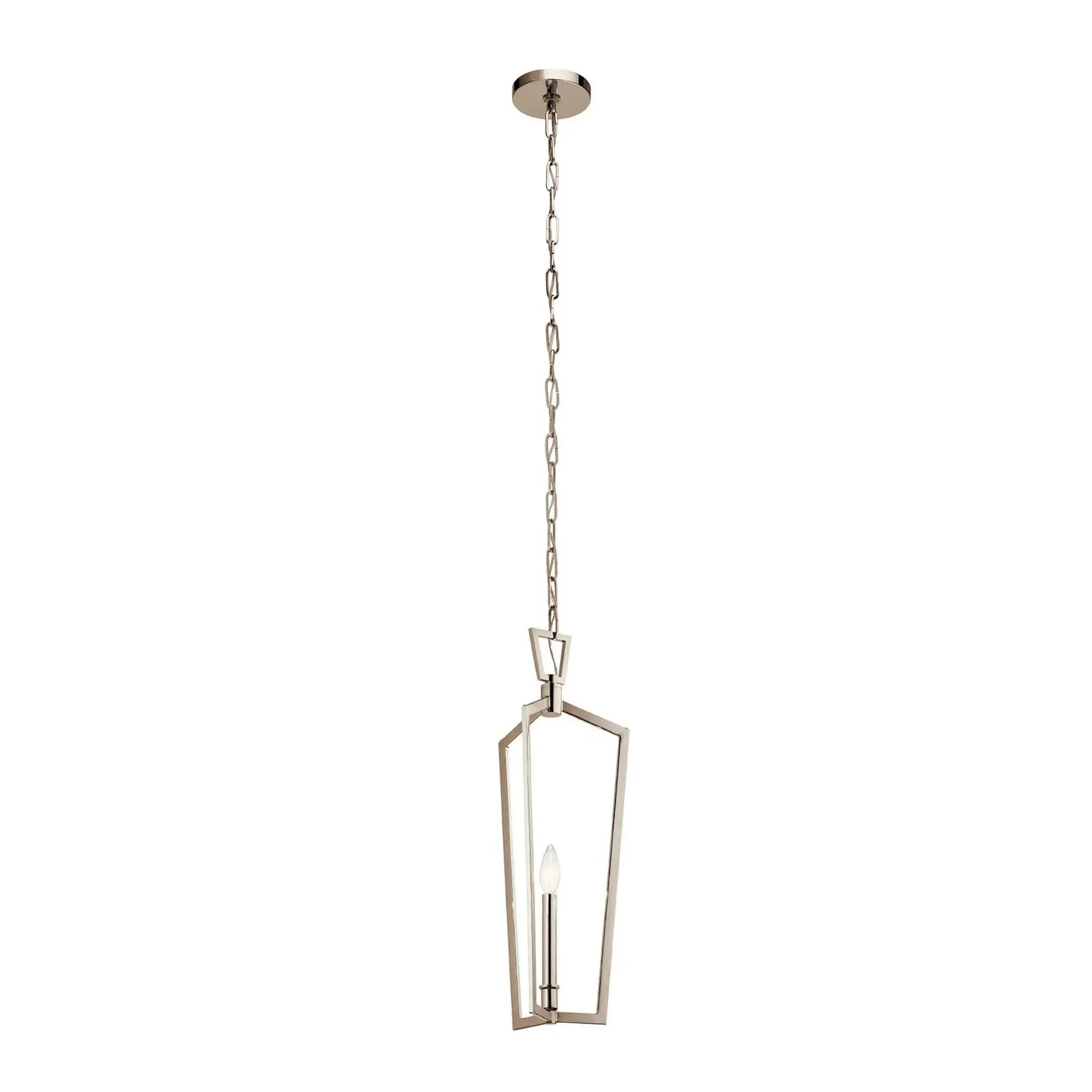 Abbotswell 10" Pendant, Polished Nickel Finish