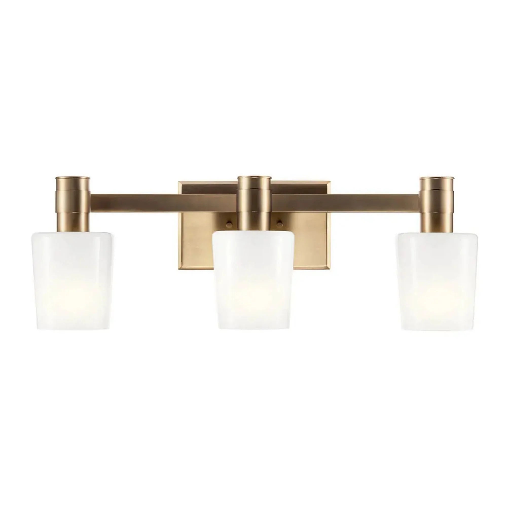 Adani 24" 3-Light Vanity Light, Champagne Bronze Finish