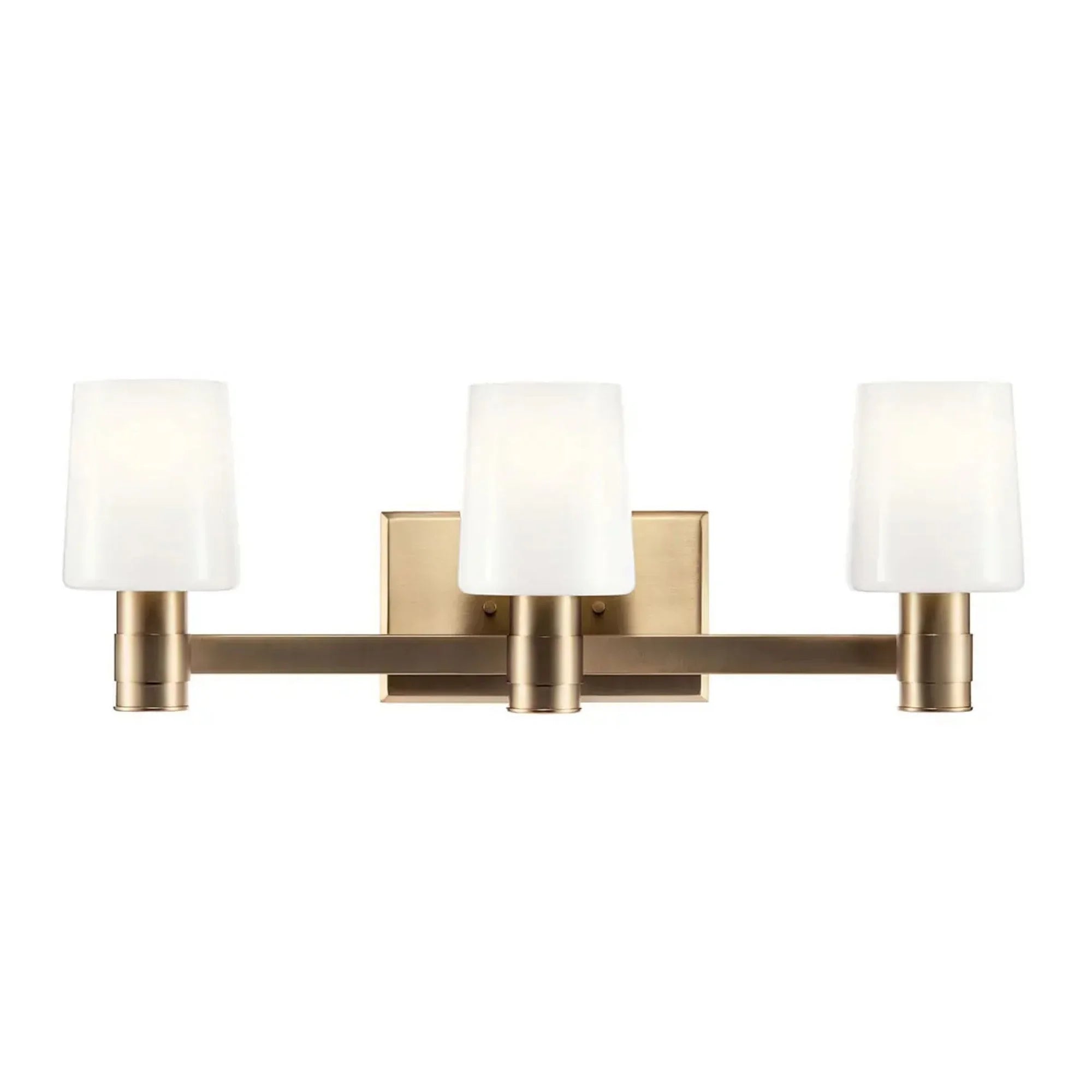Adani 24" 3-Light Vanity Light, Champagne Bronze Finish