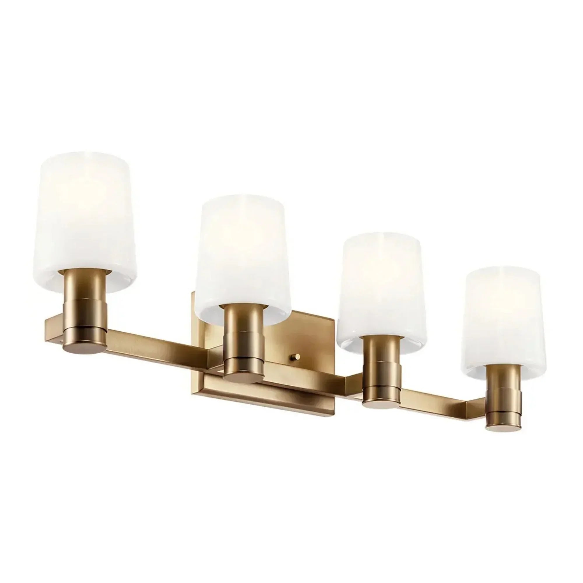 Adani 30" 4-Light Vanity Light, Champagne Bronze Finish
