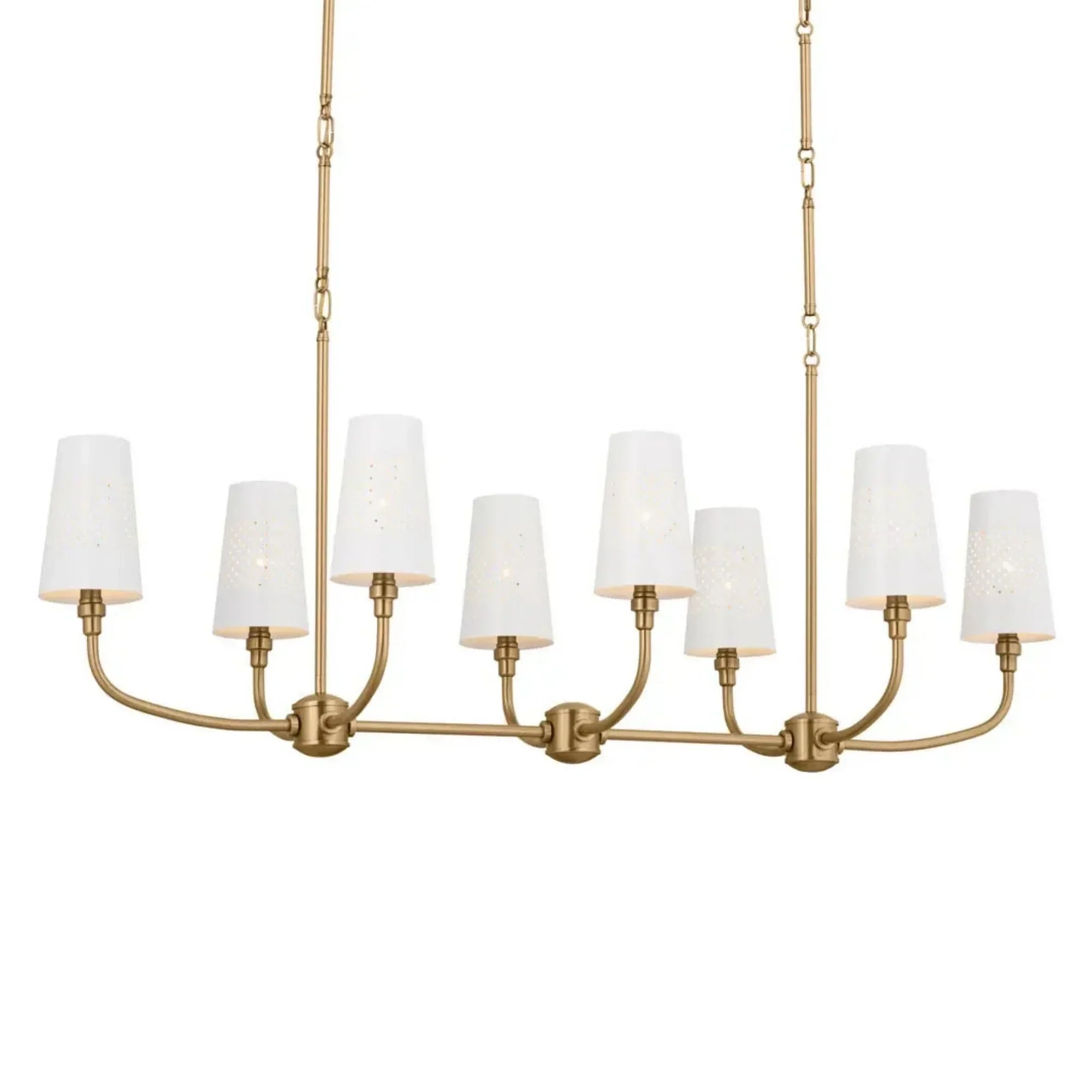 Adeena 47" 8 Lights Linear Chandelier