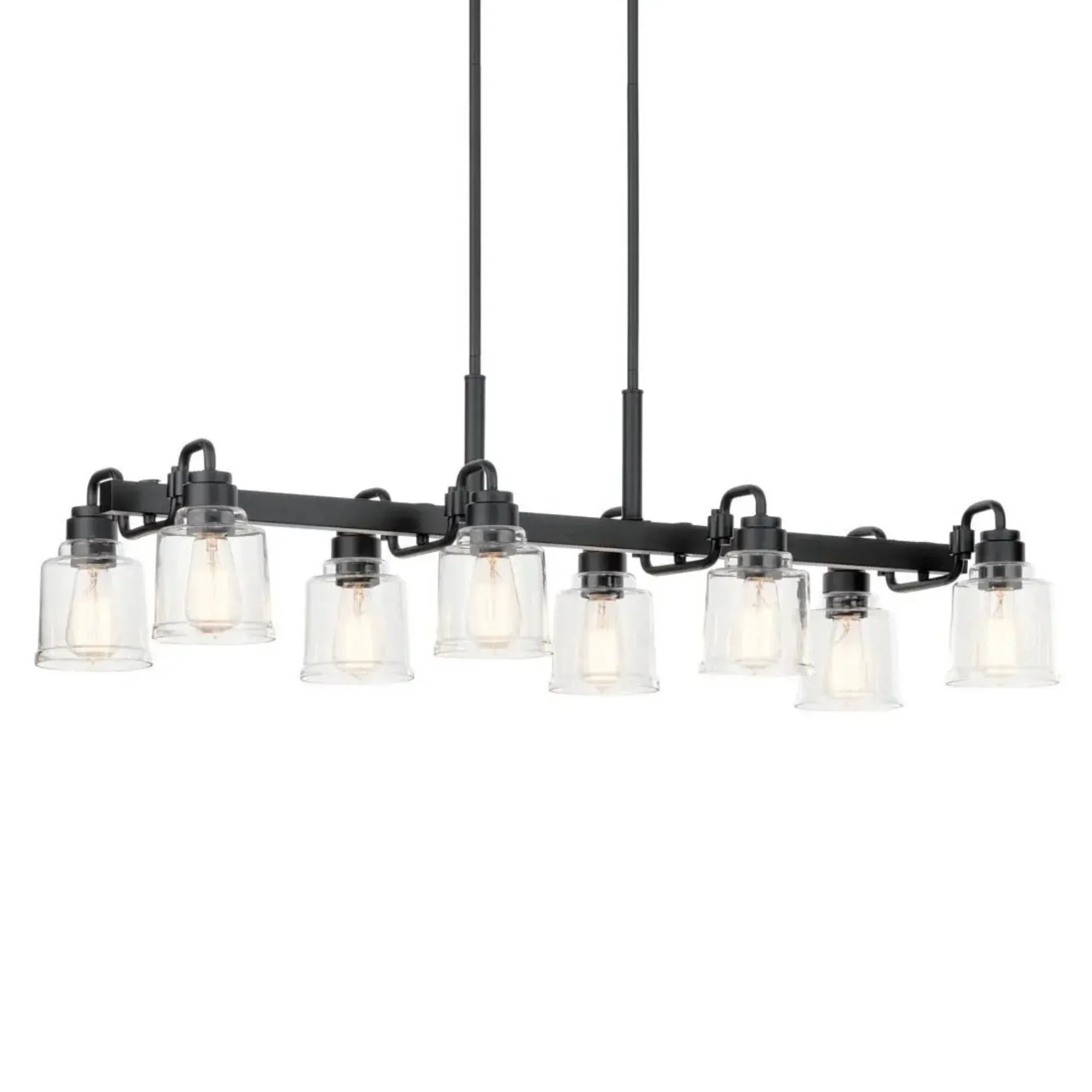 Aivian 42" 8 Lights Linear Chandelier