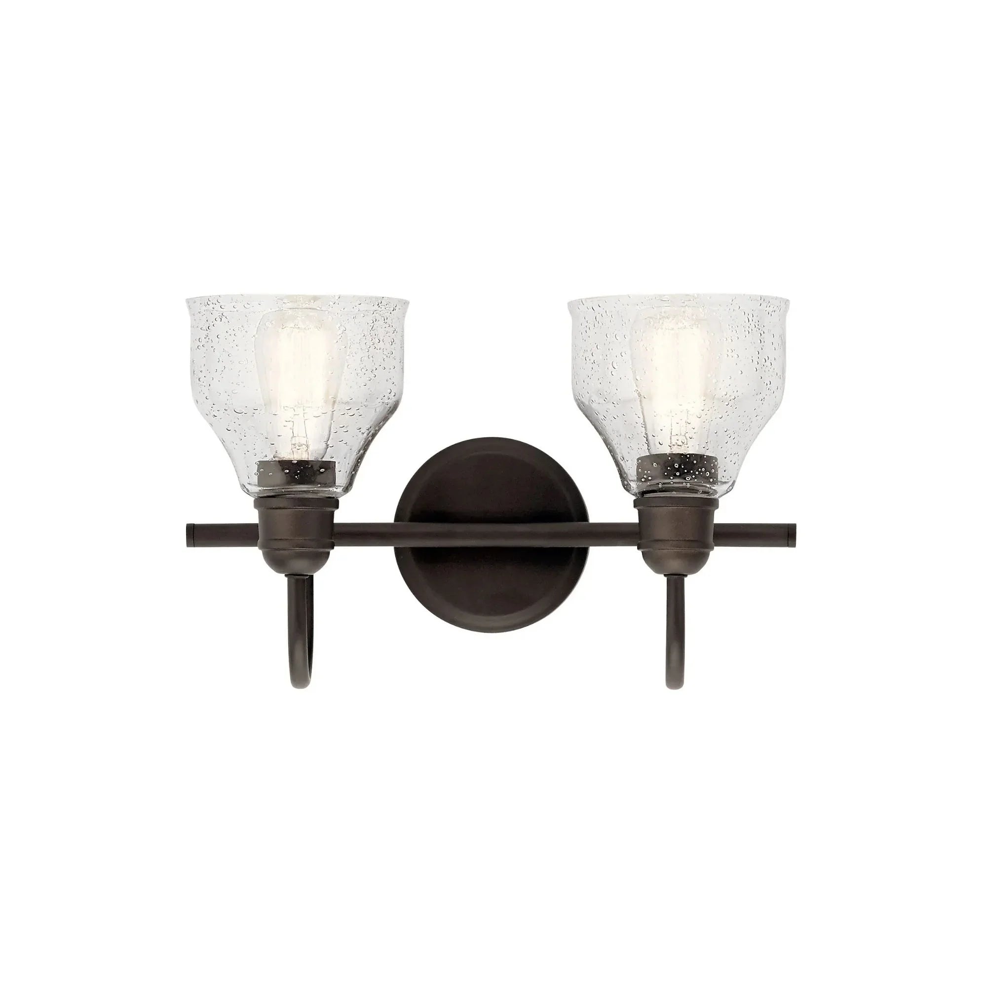 Avery 15" 2-Light Bath Vanity Light, Olde Bronze Finish