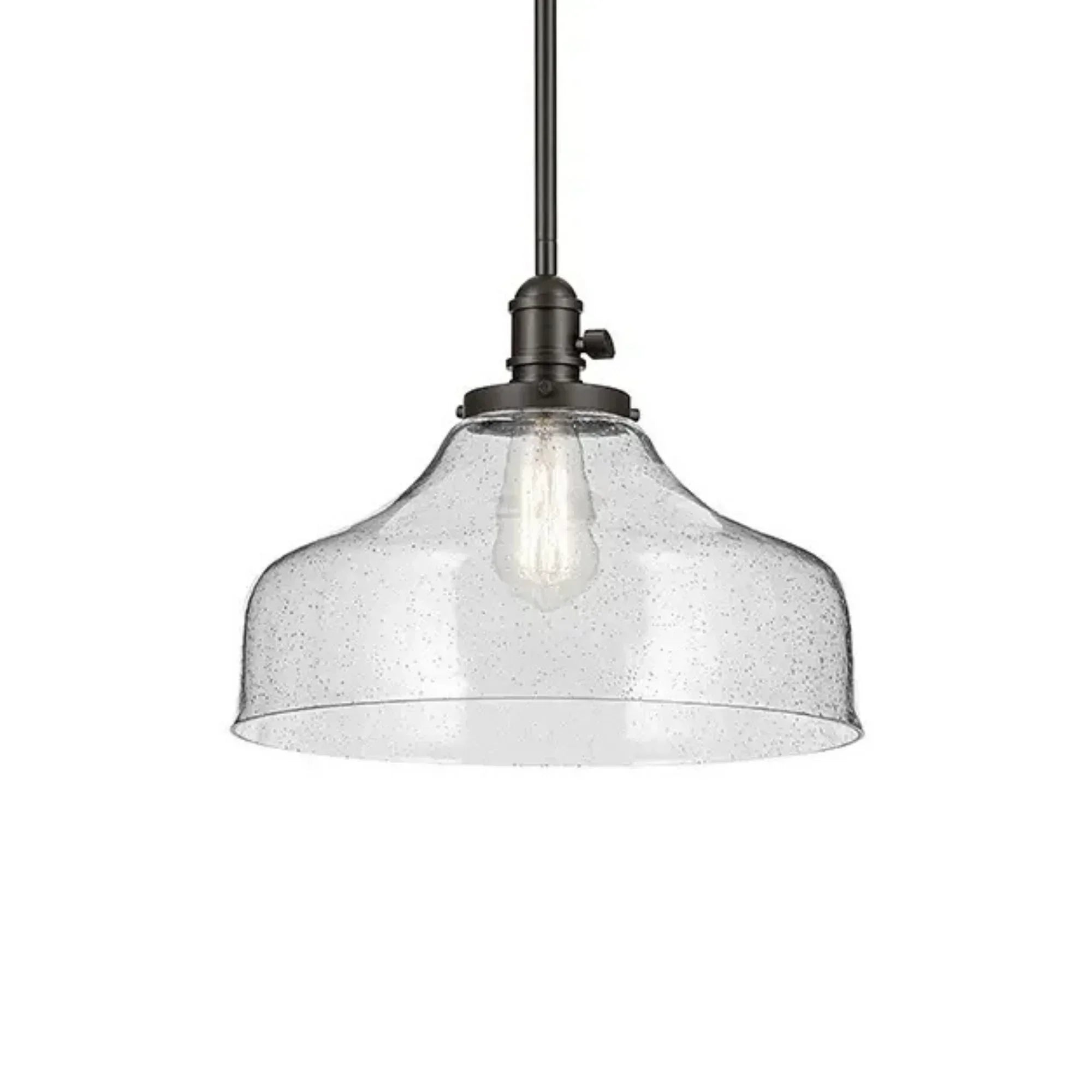 Avery 15" Bell Pendant, Olde Bronze Finish