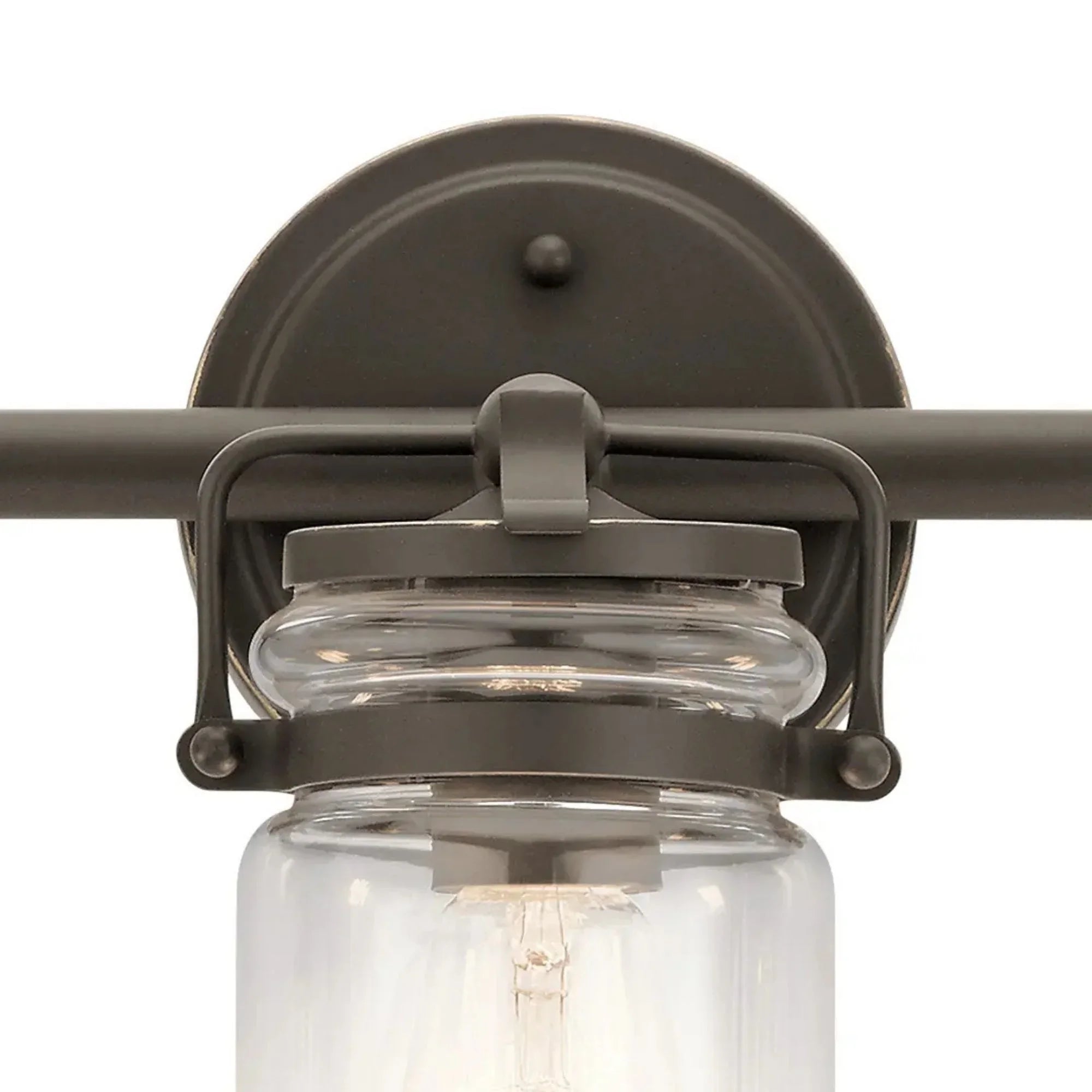 Brinley 24" 3-Light Bath Vanity Light, Olde Bronze Finish