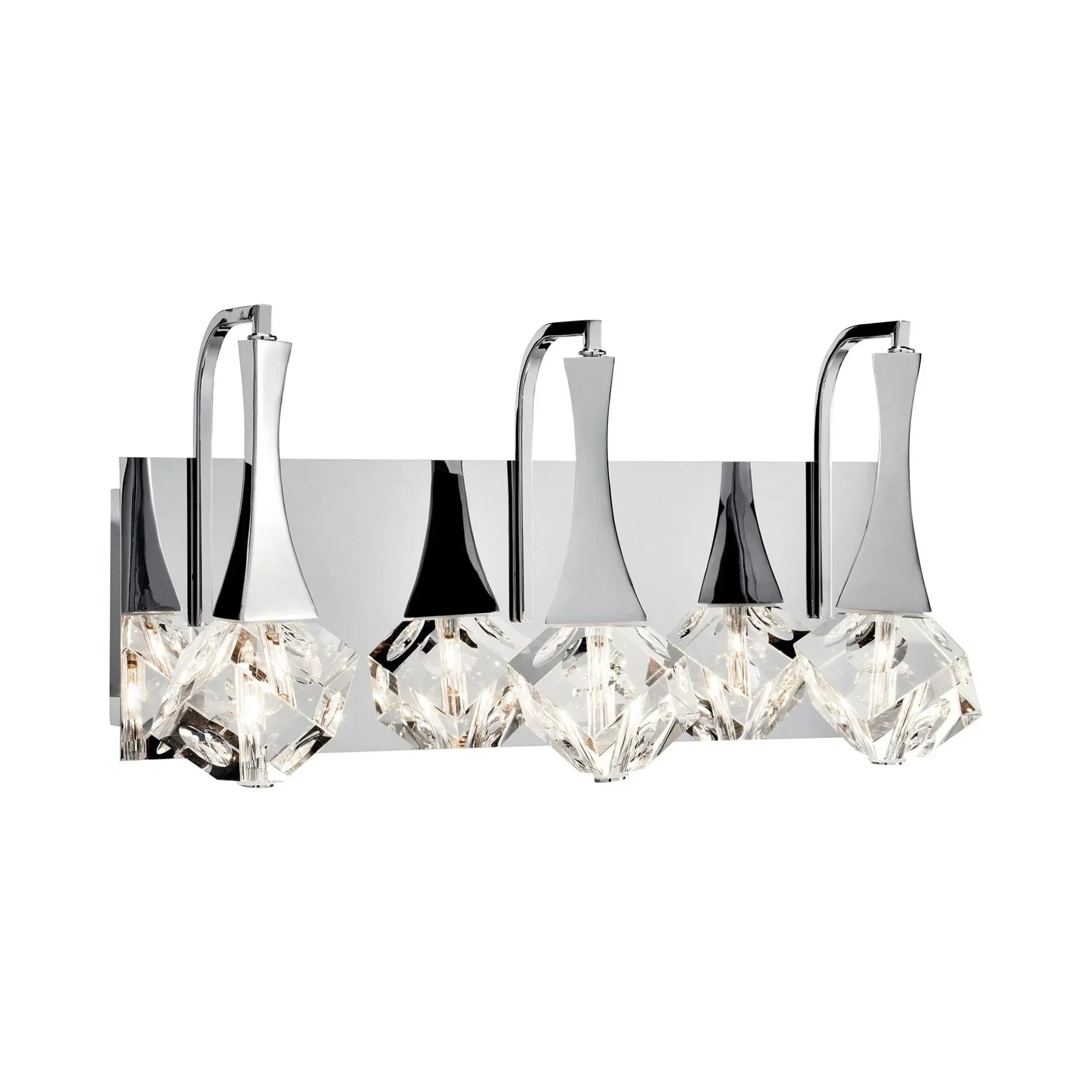 Rockne 18" LED Bath Vanity Light, Chrome Finish