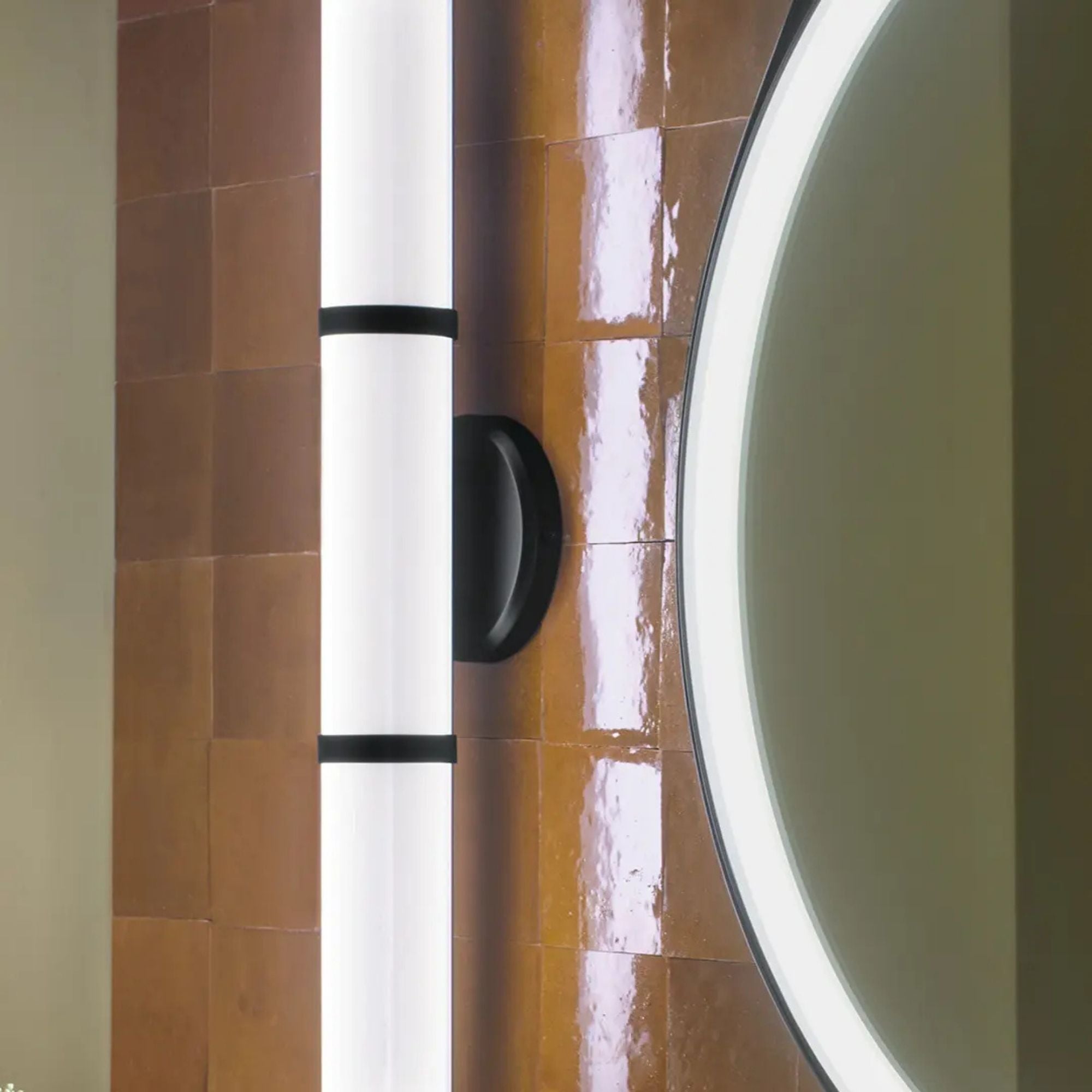 Rosh 24" LED Bath Bar, Black Finish