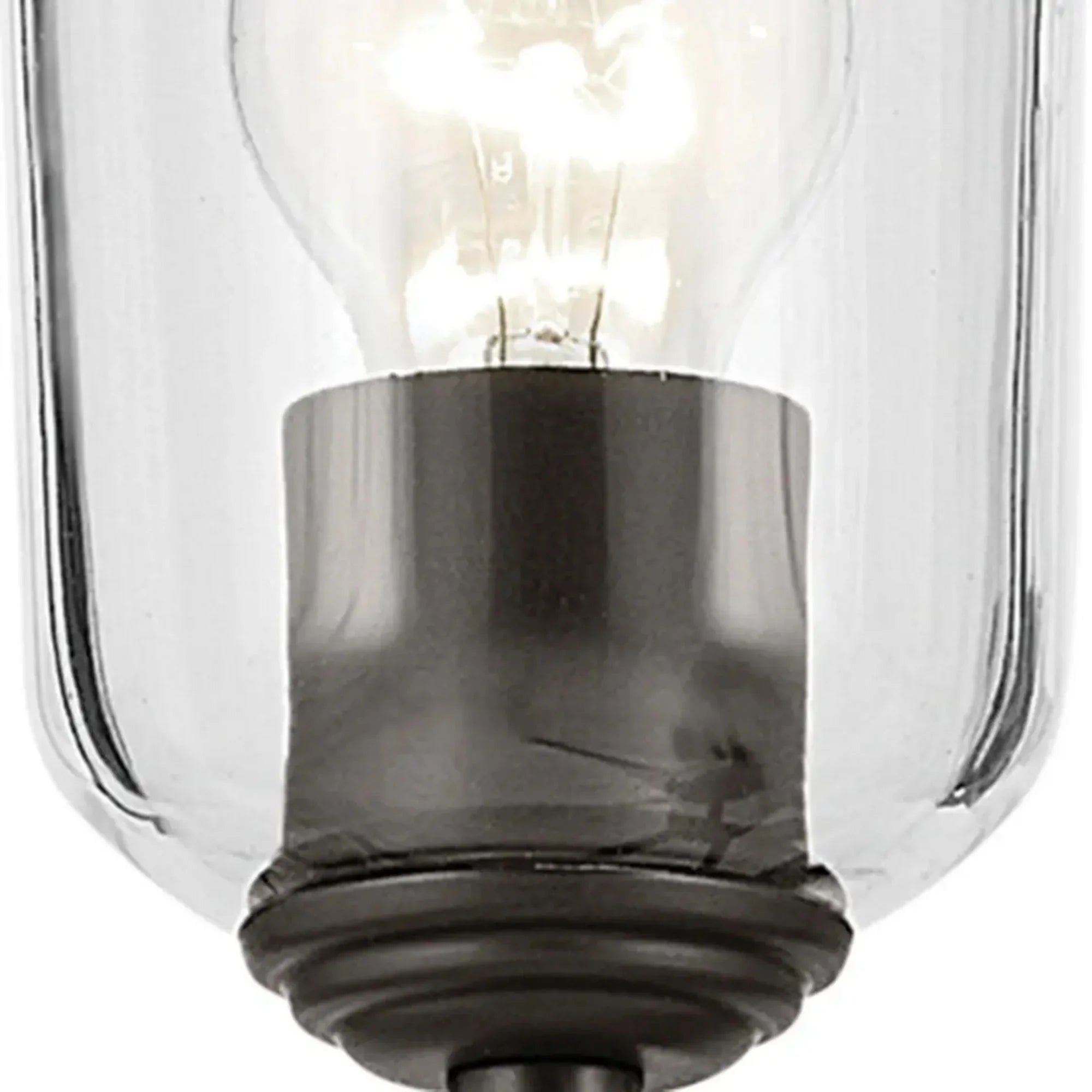 Shailene 27" 9-Light Chandelier, Olde Bronze Finish, Clear Glass