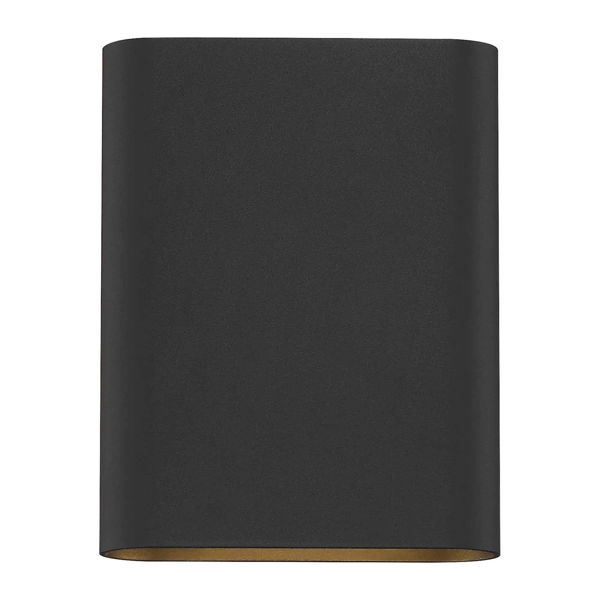 Lux 8" LED Wall Sconce, Black Finish - Bees Lighting
