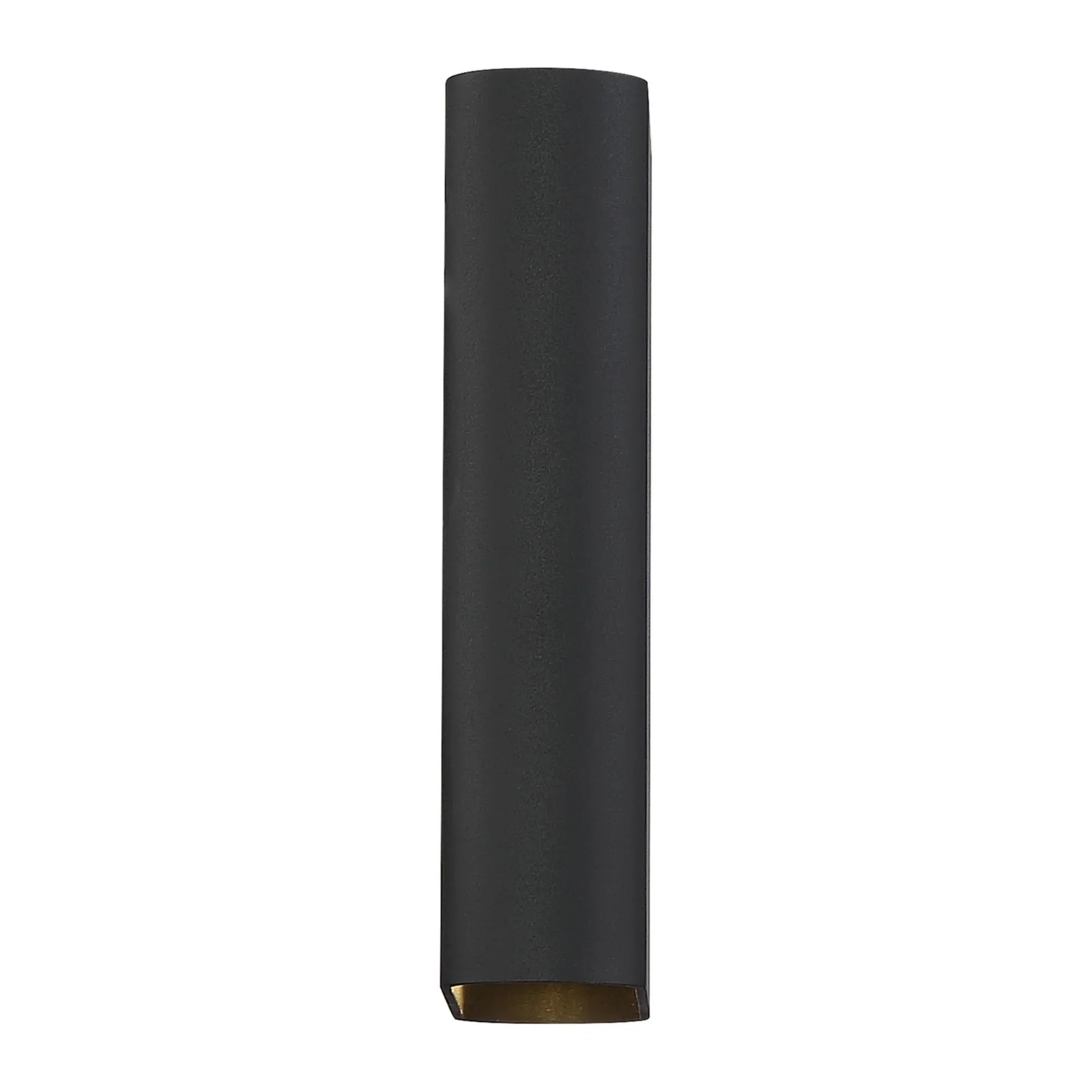 Lux 8" LED Wall Sconce, Black Finish - Bees Lighting