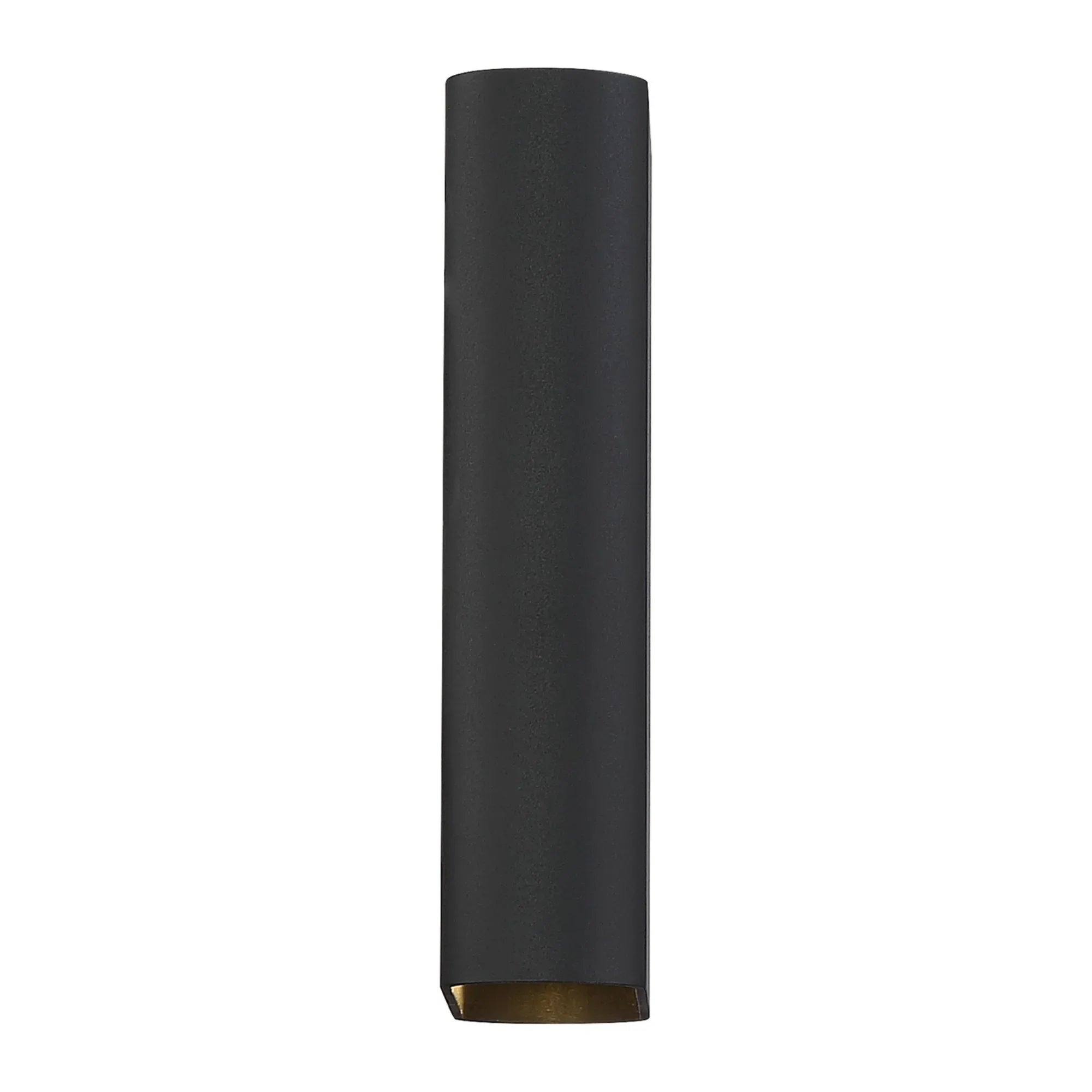 Lux 8" LED Wall Sconce, Black Finish - Bees Lighting