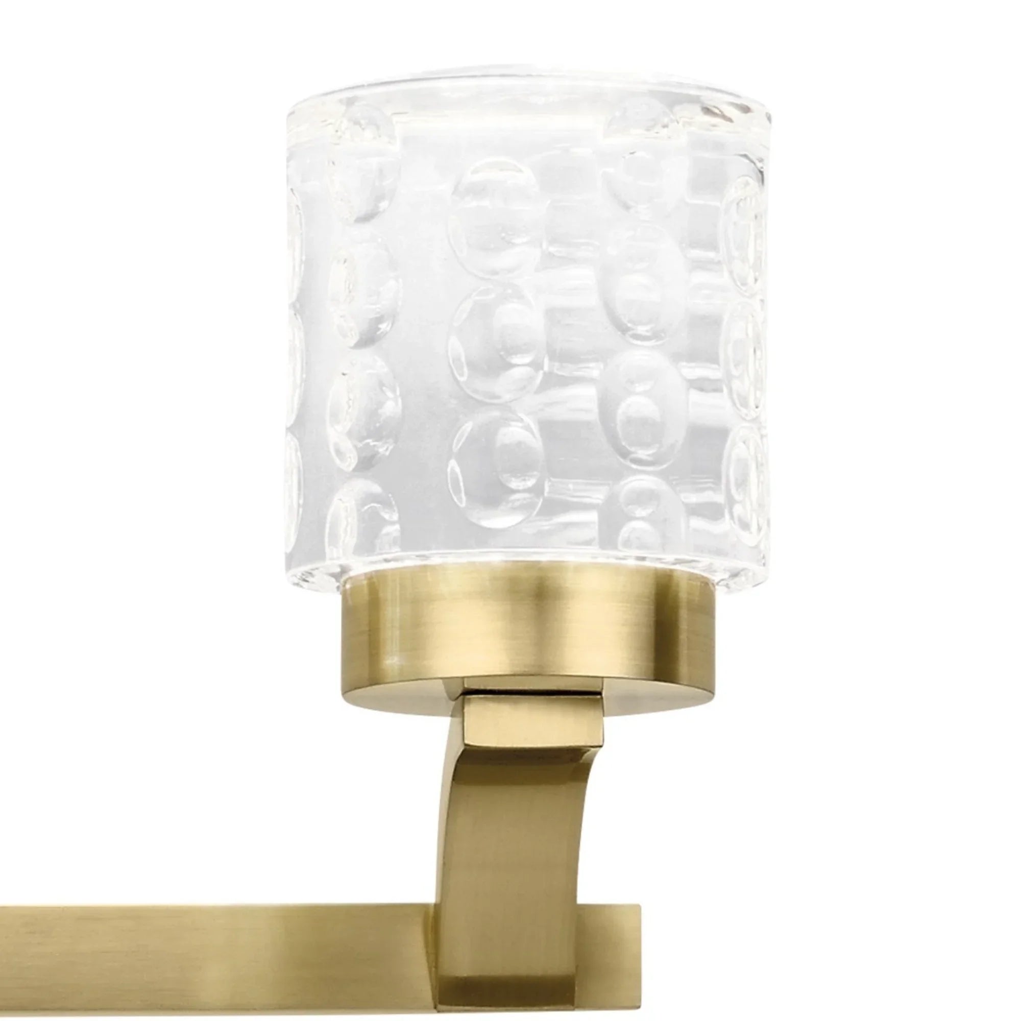 Rene 19" LED Bath Vanity Light, Champagne Gold Finish - Bees Lighting