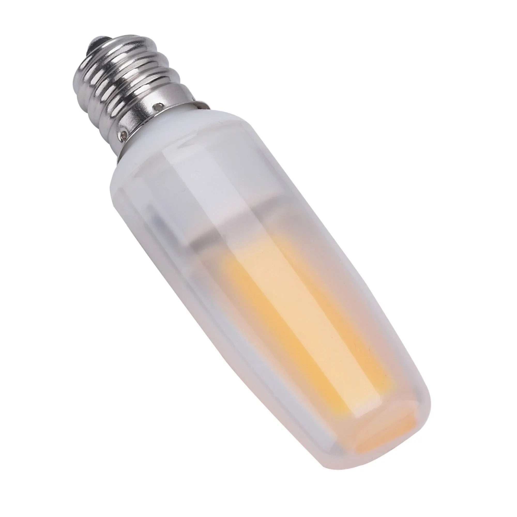 T4 Mini LED Bulb, 4 Watts, 460 Lumens, 5000K, E12 Candelabra Base, Frosted Finish - Bees Lighting