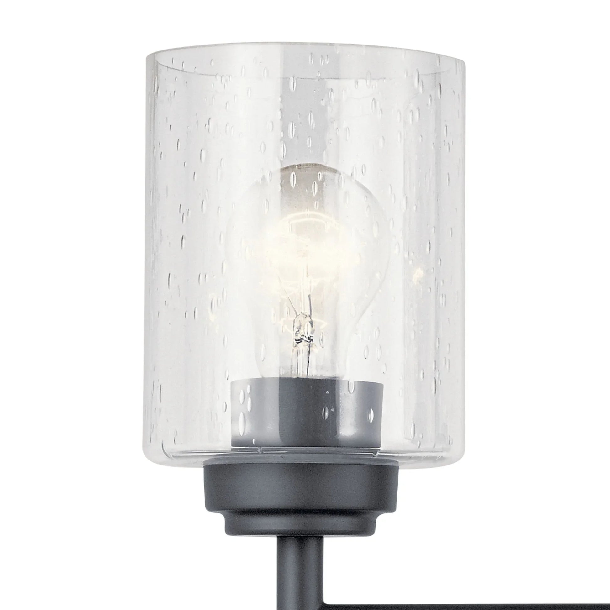 Winslow 22" 3-Light Bath Vanity Light, Black Finish - Bees Lighting