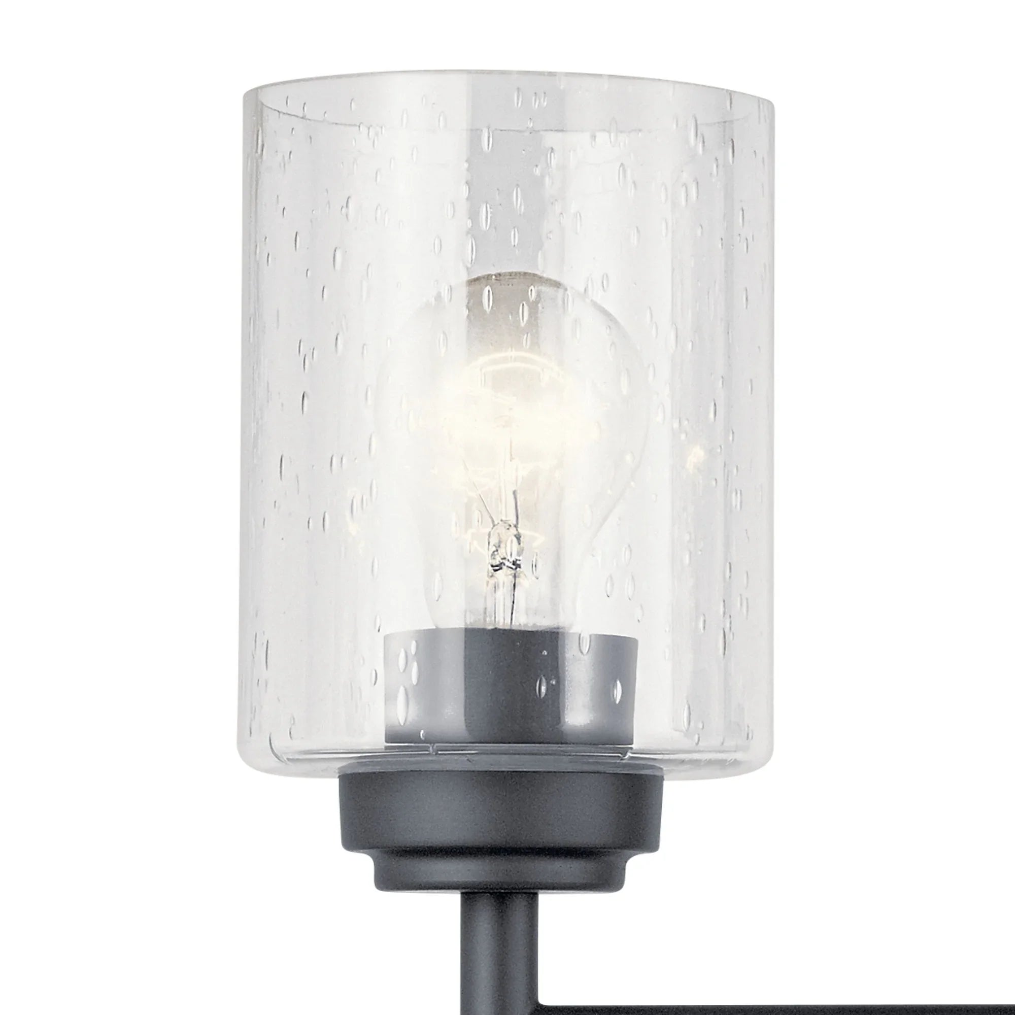 Winslow 22" 3-Light Bath Vanity Light, Black Finish - Bees Lighting