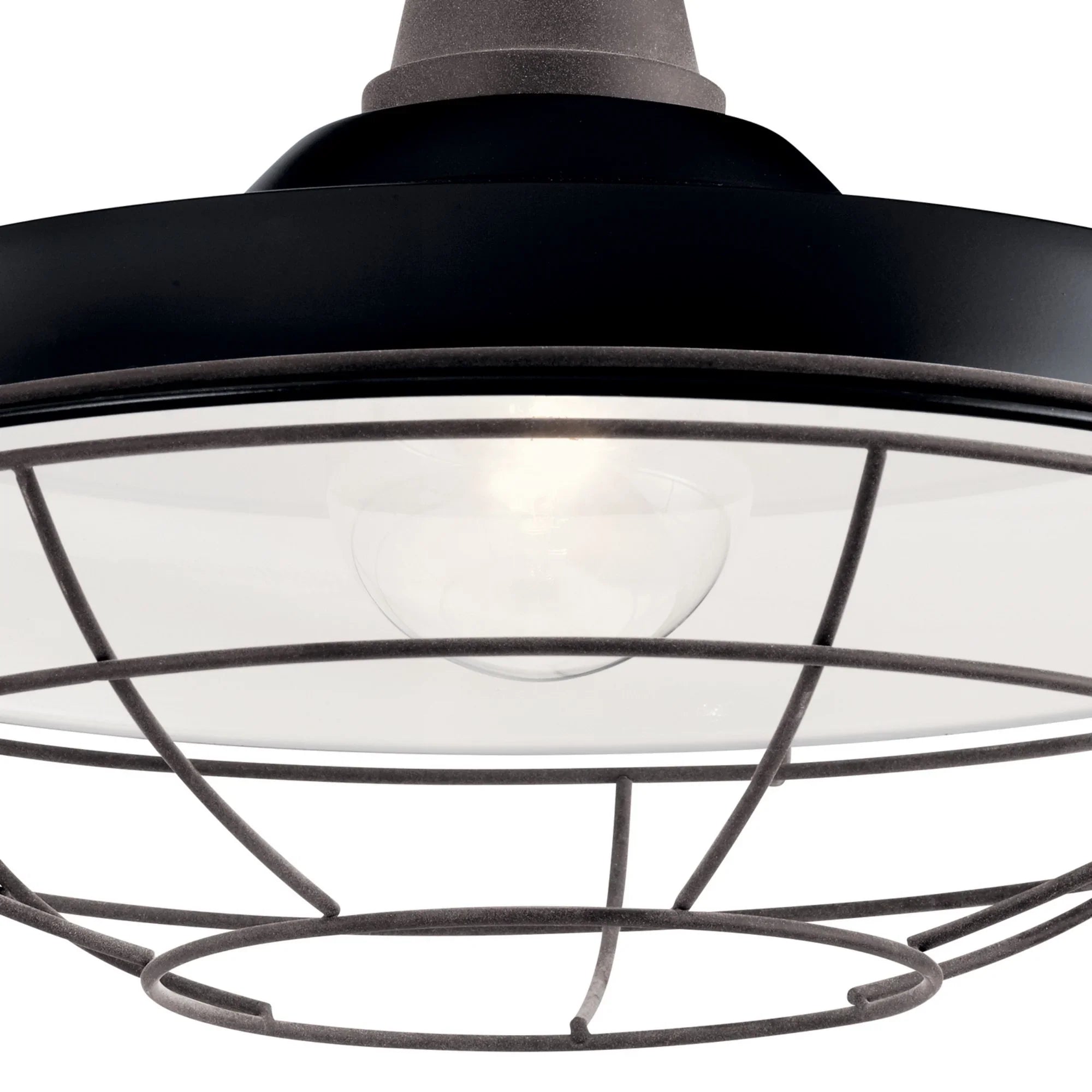 Pier 17" Outdoor Wall Light, Black Finish - Bees Lighting